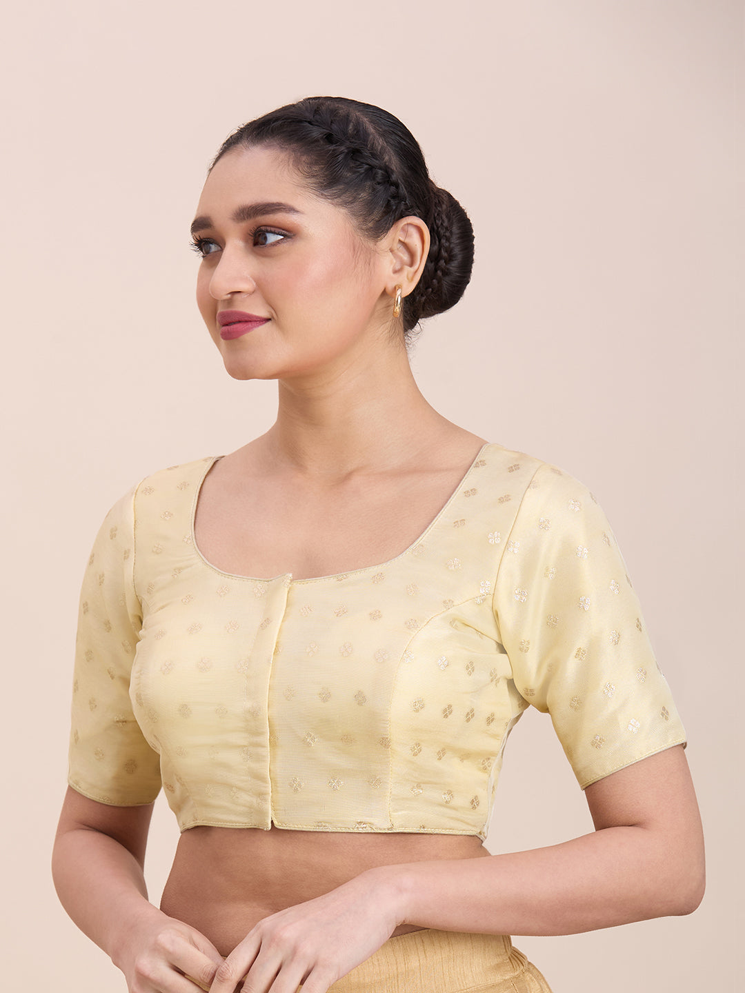 Silk Saree Blouse - Roop Darshan