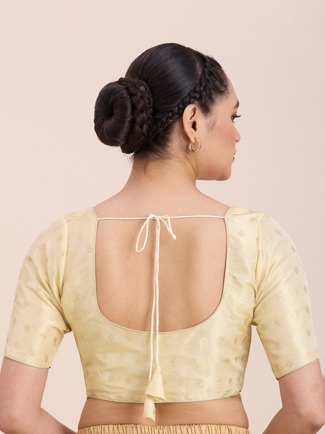 Silk Saree Blouse - Roop Darshan