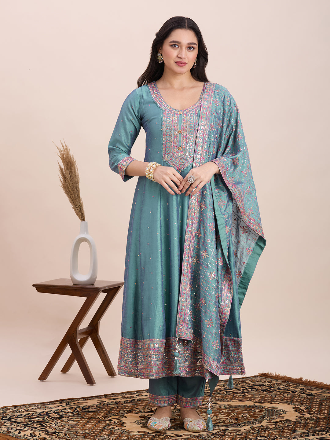 Mahi Flair Suit - Roop Darshan