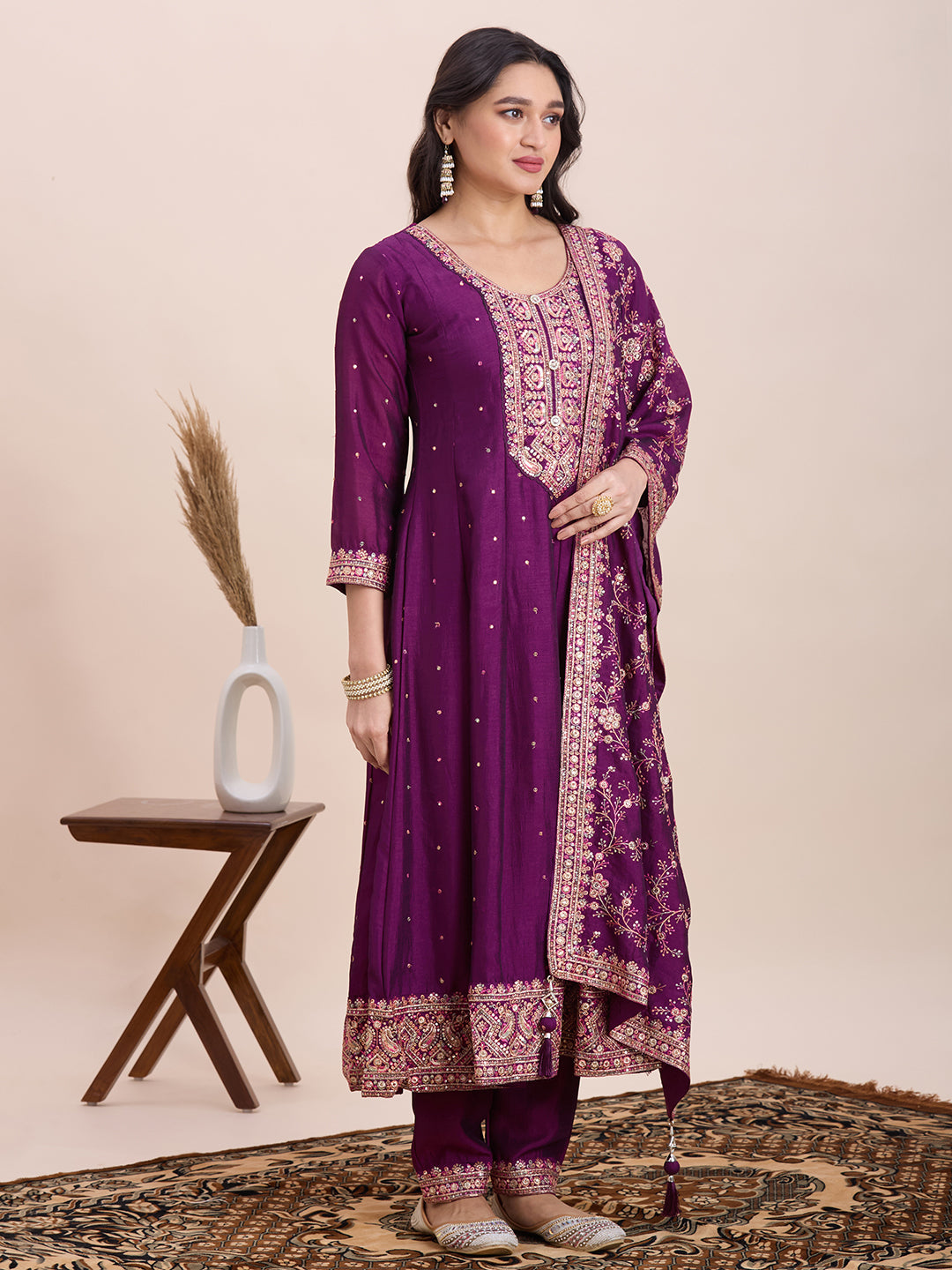Krina Flair Suit - Roop Darshan