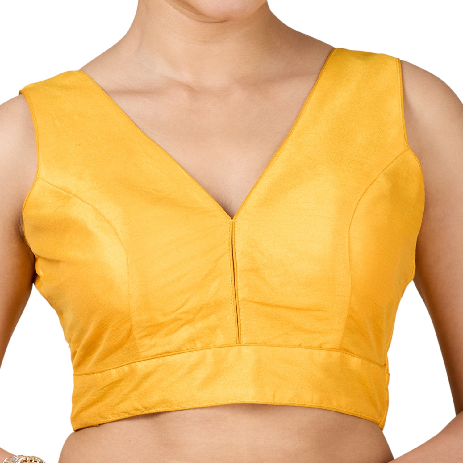 Dupion Silk Saree Blouse - Roop Darshan