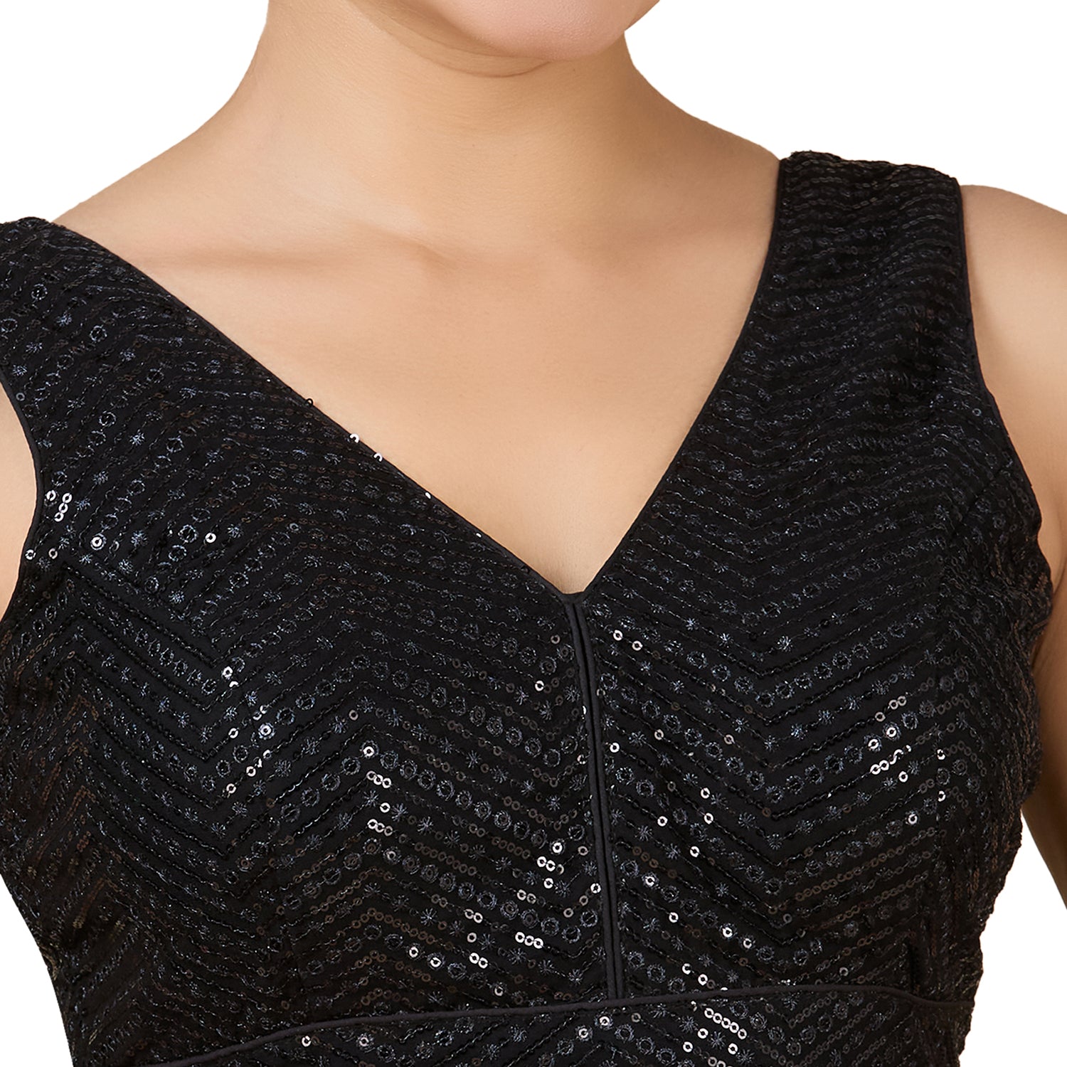 Silk Zari Tiki Work Blouse - Roop Darshan