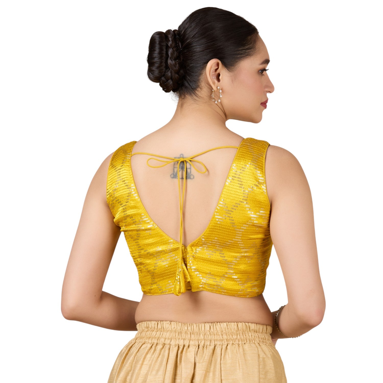 Silk Zari Tiki Work Blouse - Roop Darshan