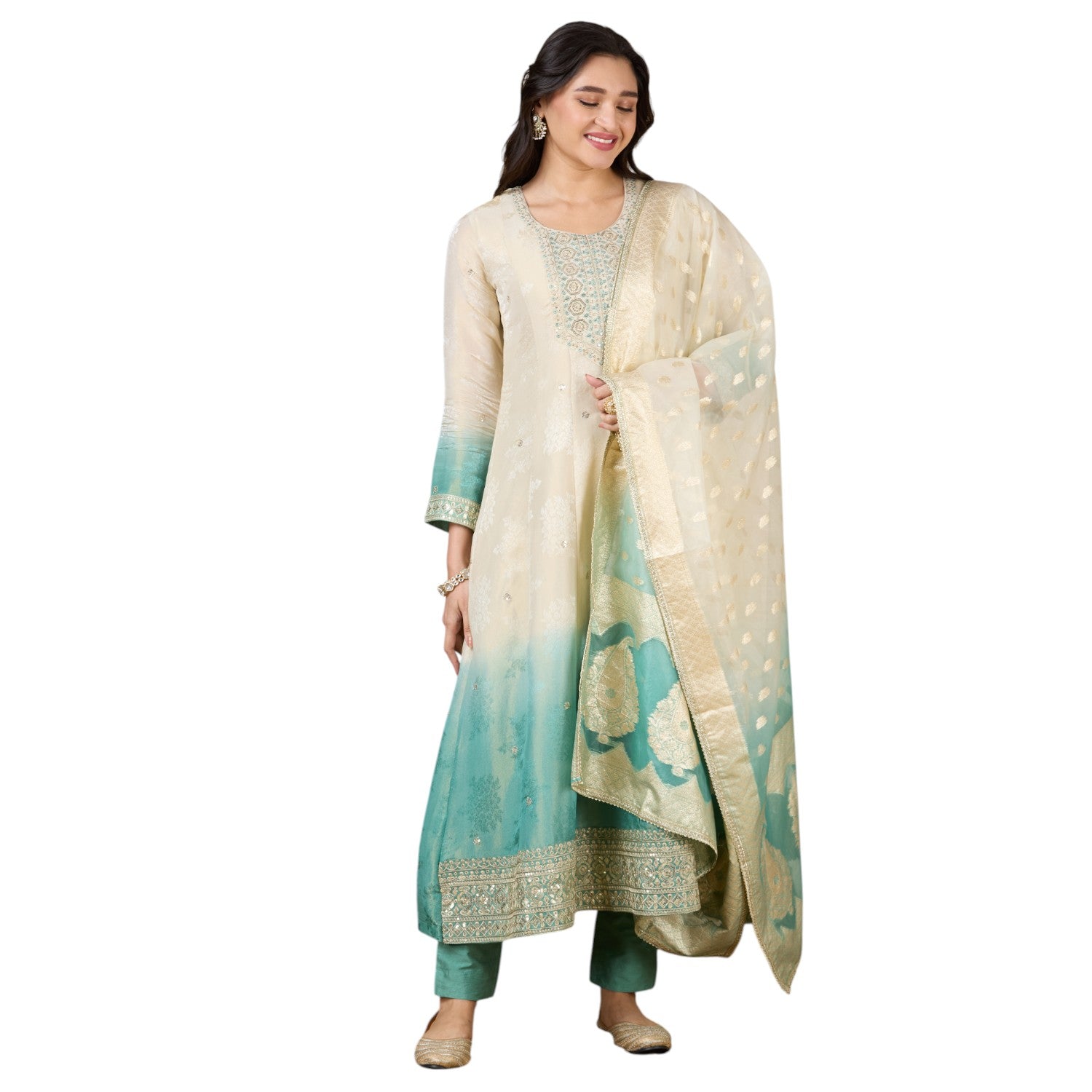 Tanvi Flair Suit - Roop Darshan