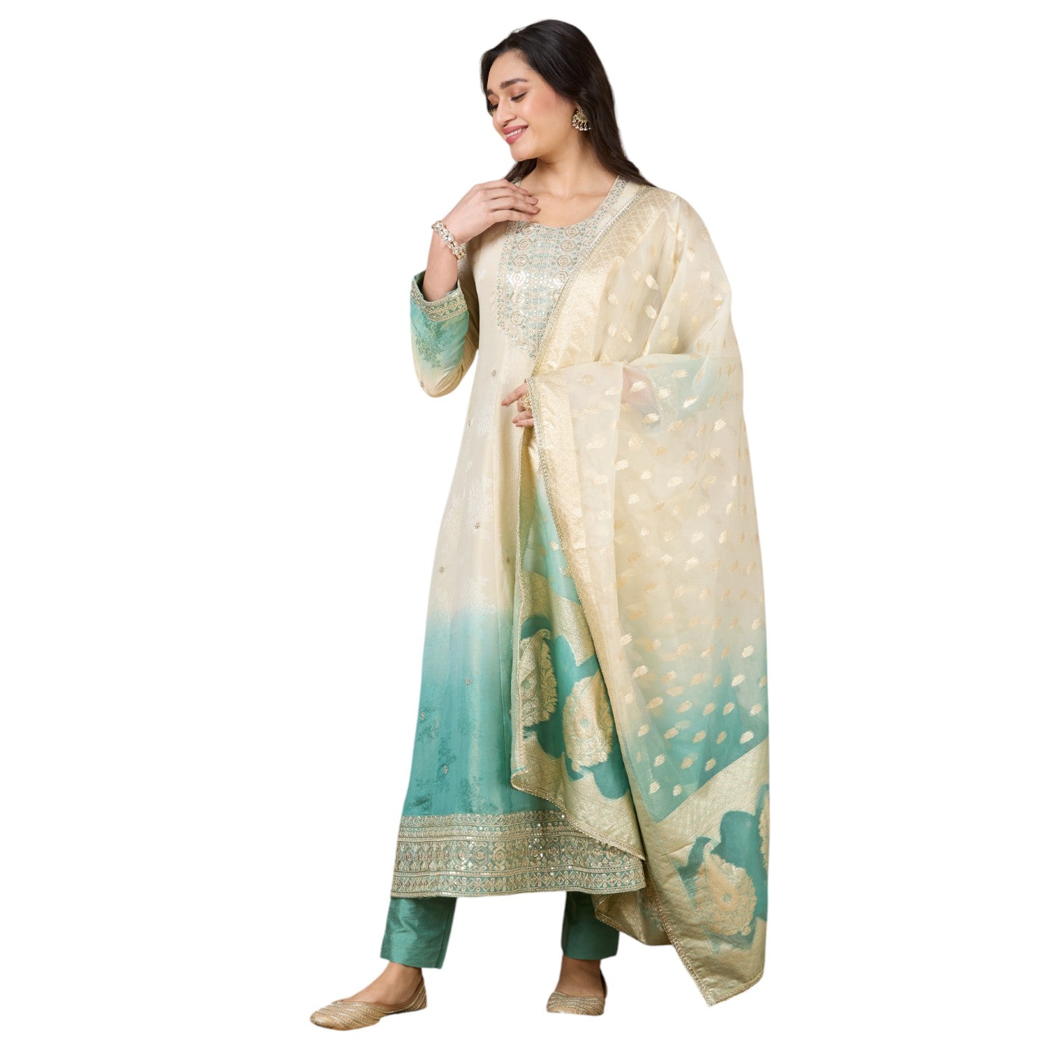 Tanvi Flair Suit - Roop Darshan