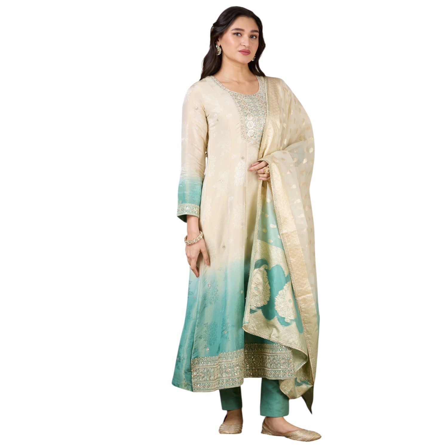 Tanvi Flair Suit - Roop Darshan