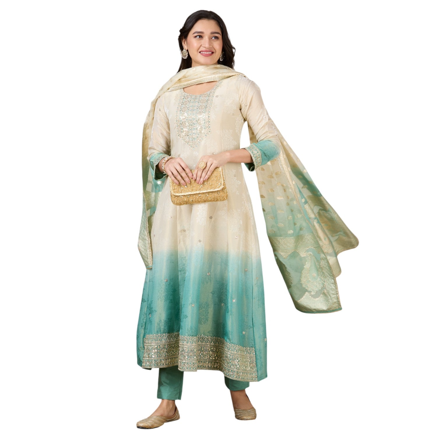 Tanvi Flair Suit - Roop Darshan