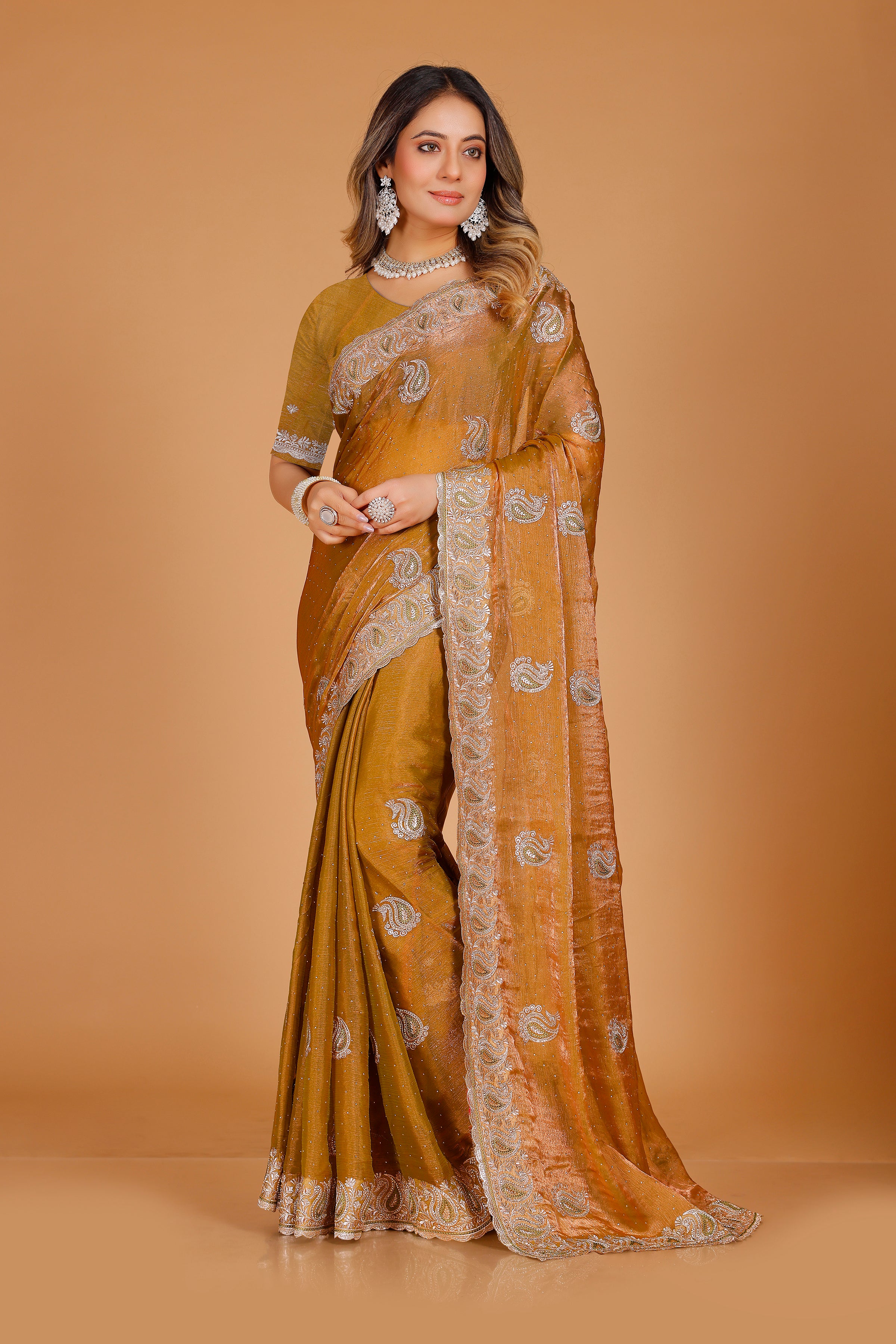 Jemini Saree - Roop Darshan