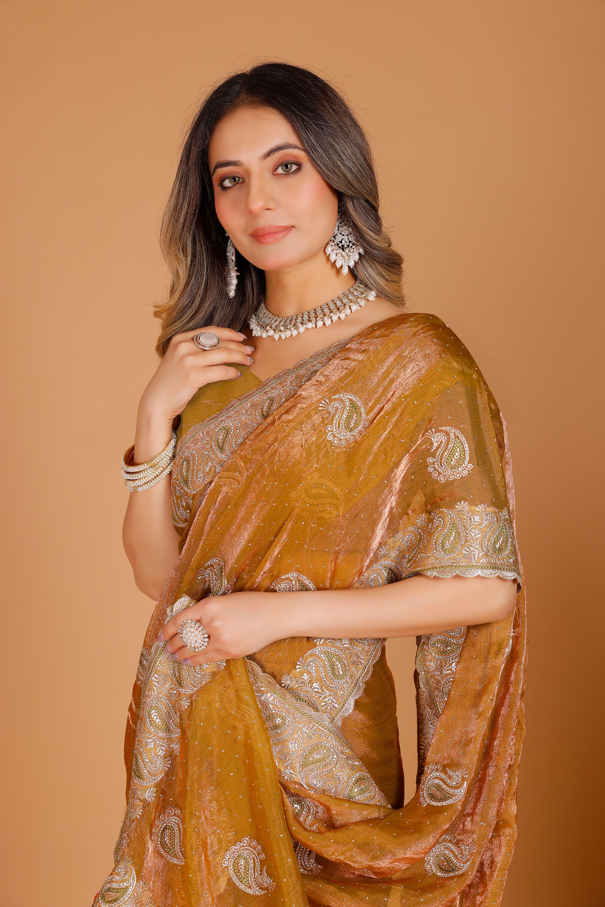 Jemini Saree - Roop Darshan