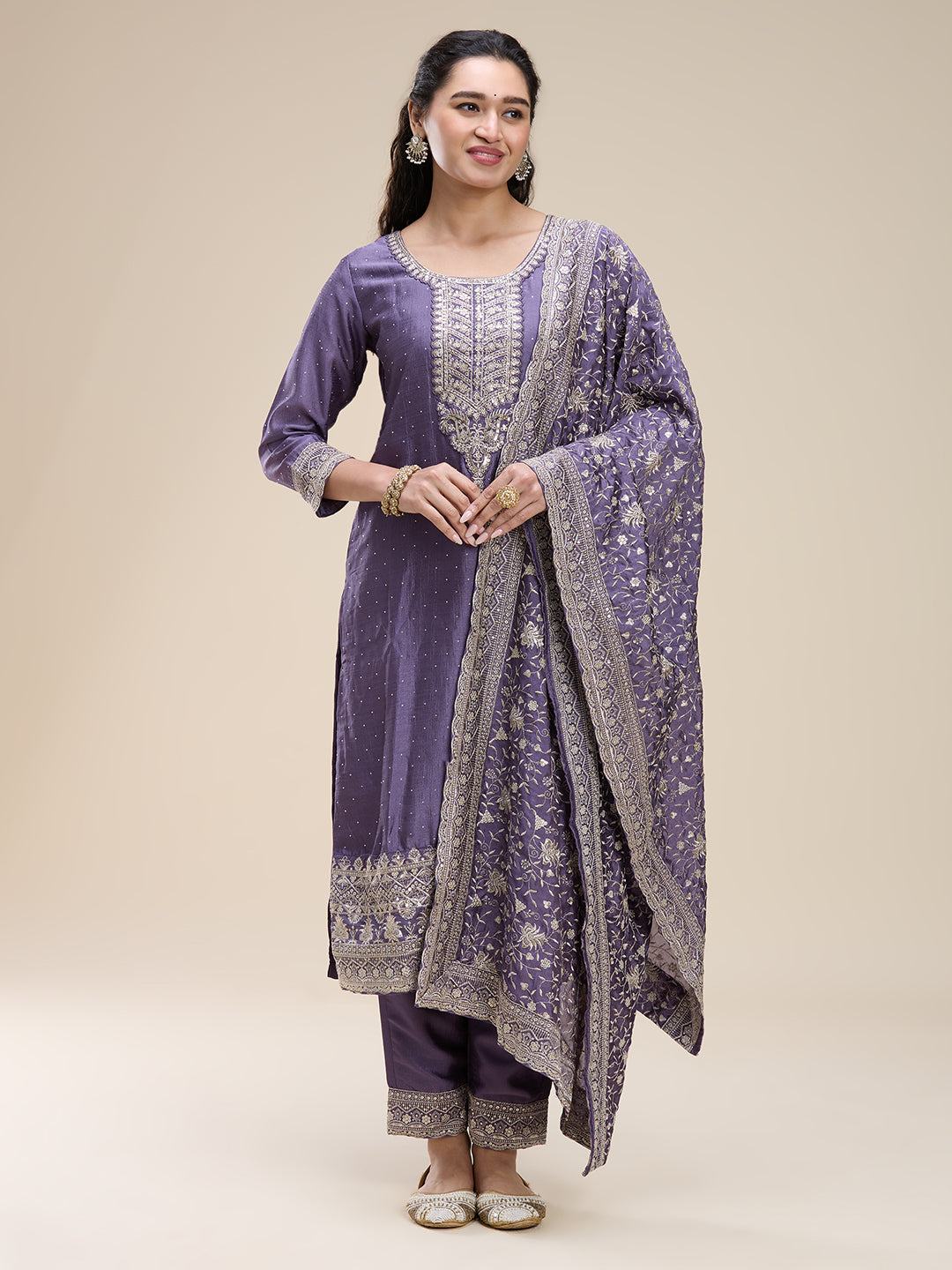 Zarna Kamiz & Pant - Roop Darshan
