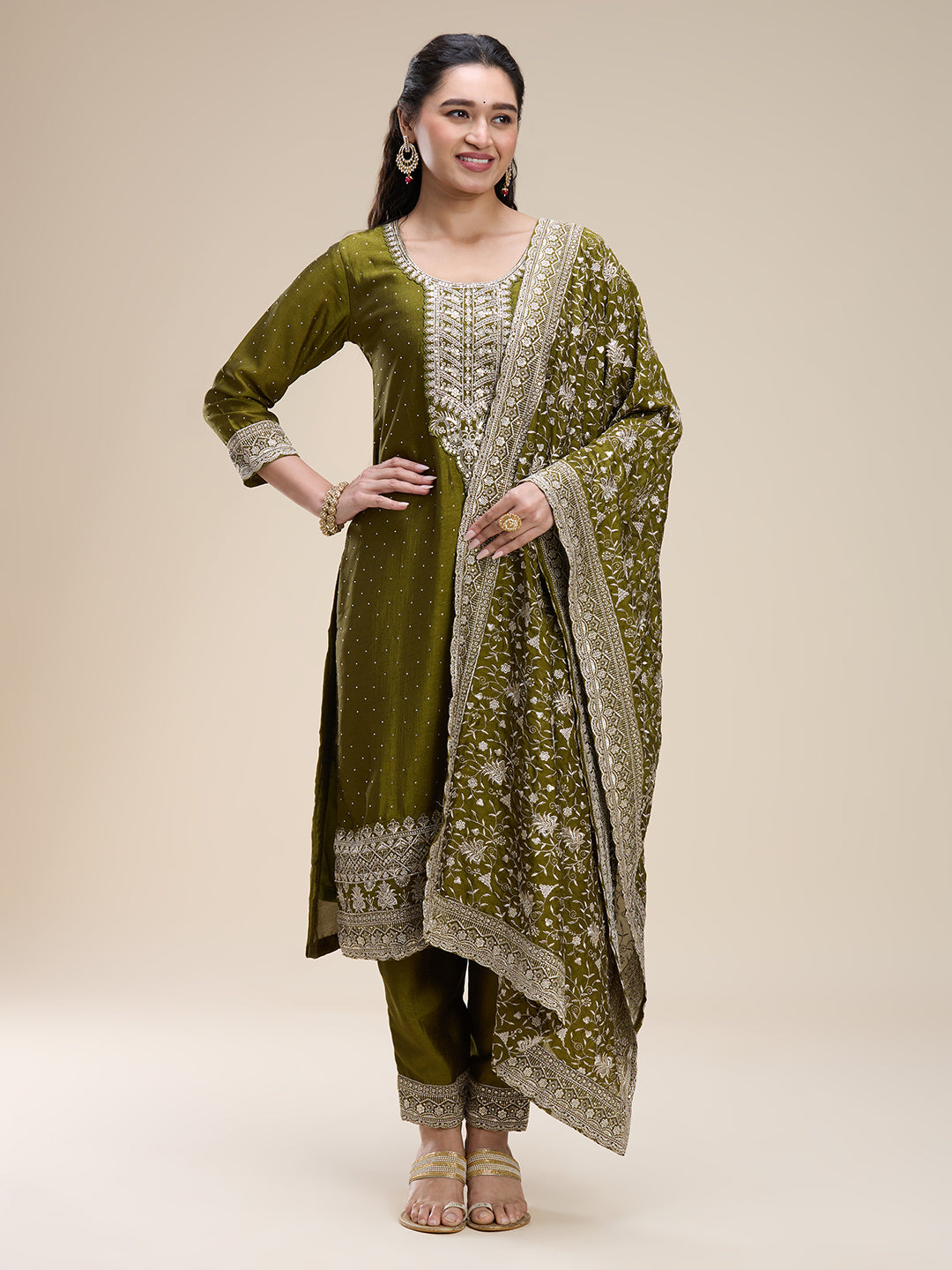 Zarna Kamiz & Pant - Roop Darshan