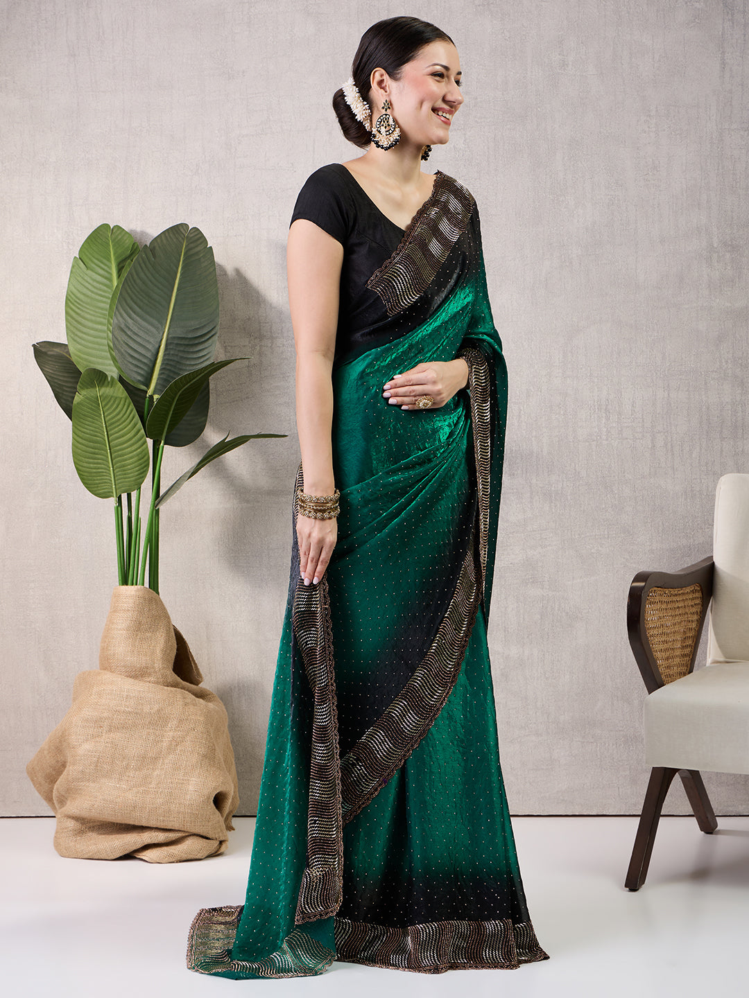 Sahana Satin Saree