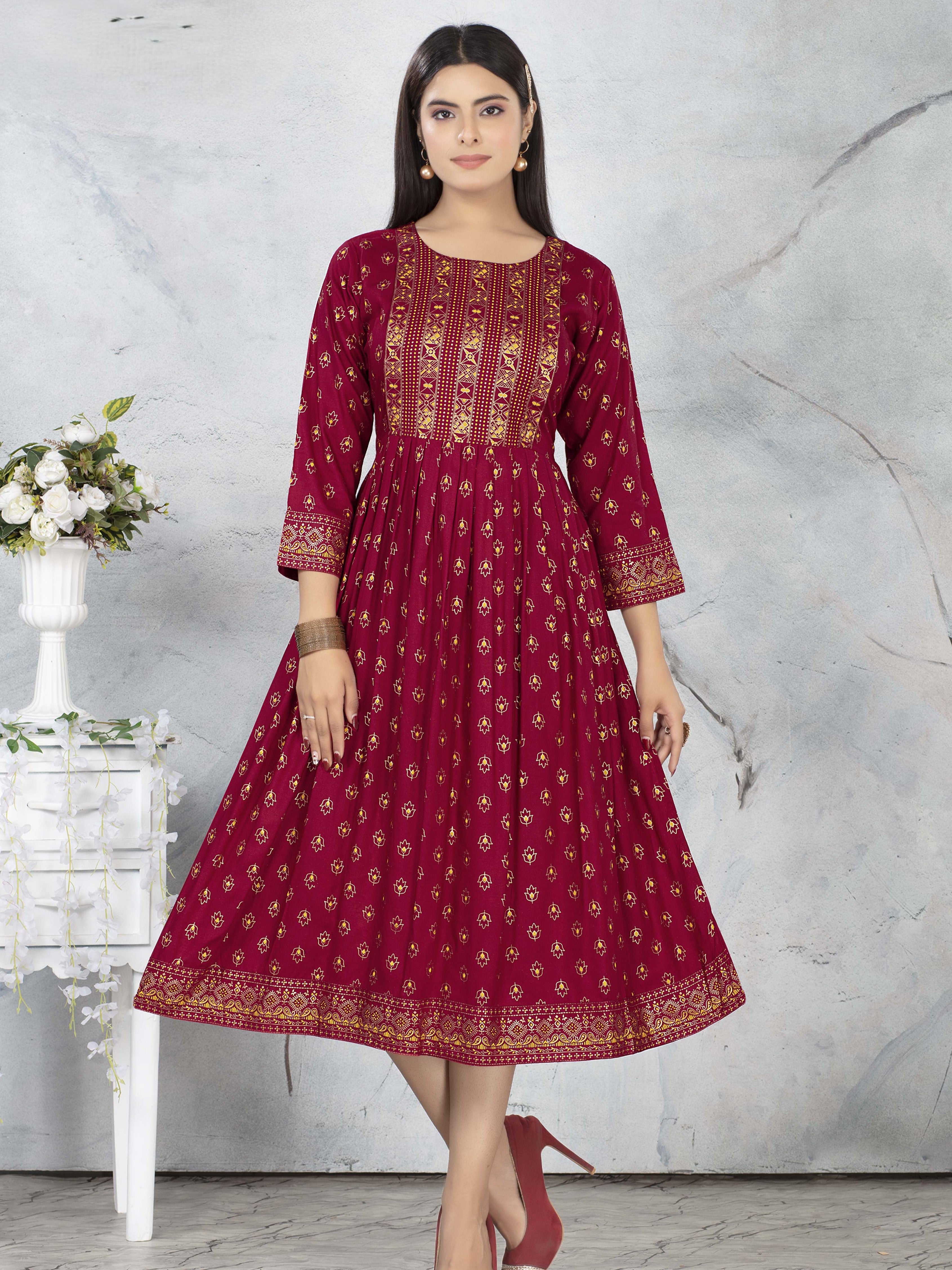 Kiara Flair Kurti - Roop Darshan