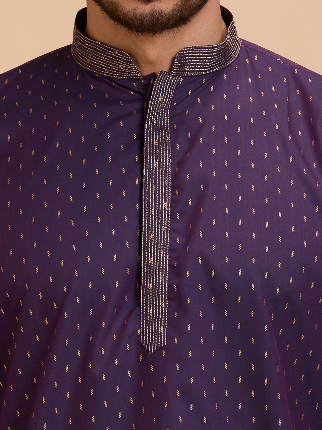 Mens Silk Kurta - Roop Darshan