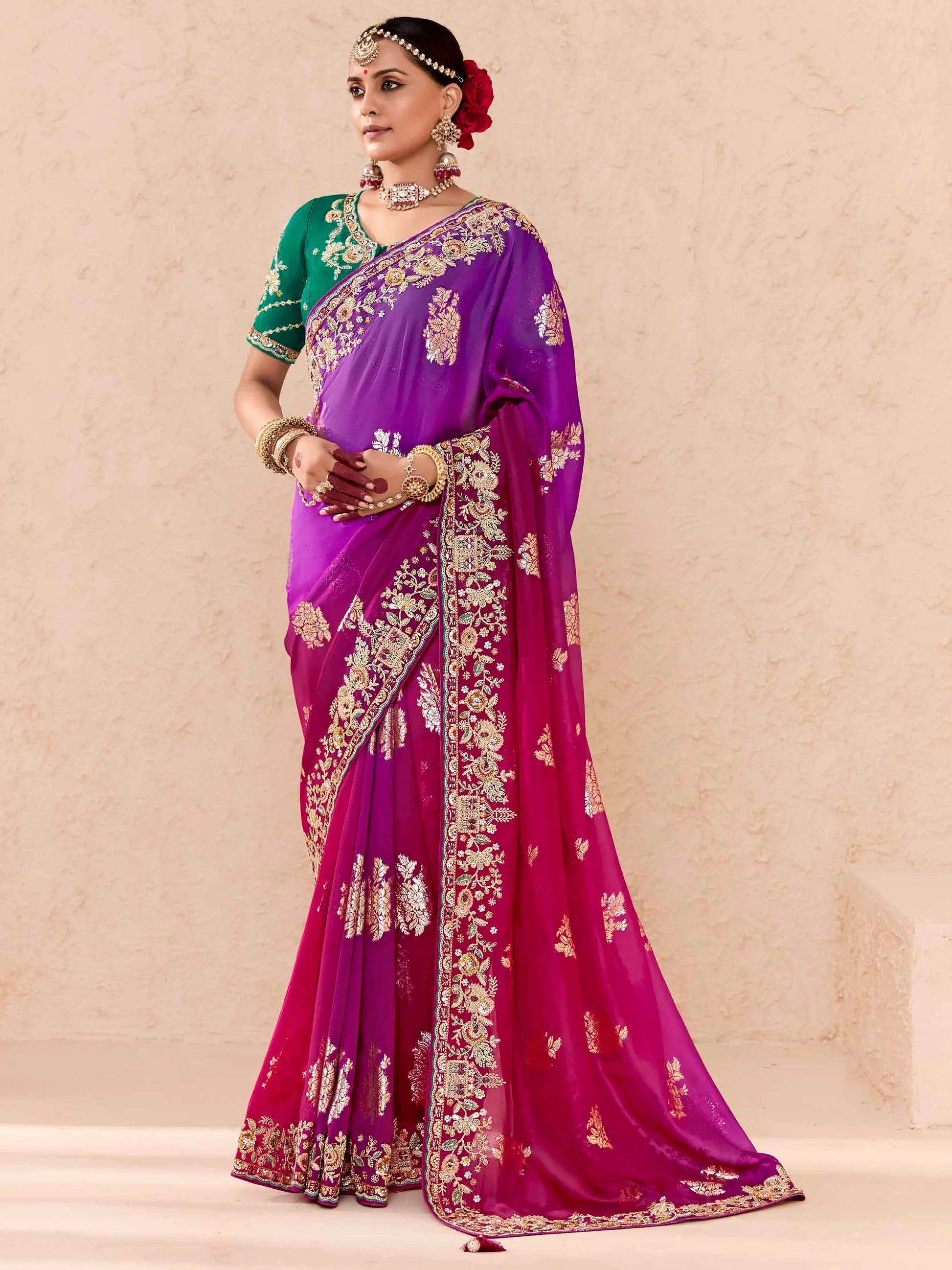 Tiya Saree - Roop Darshan