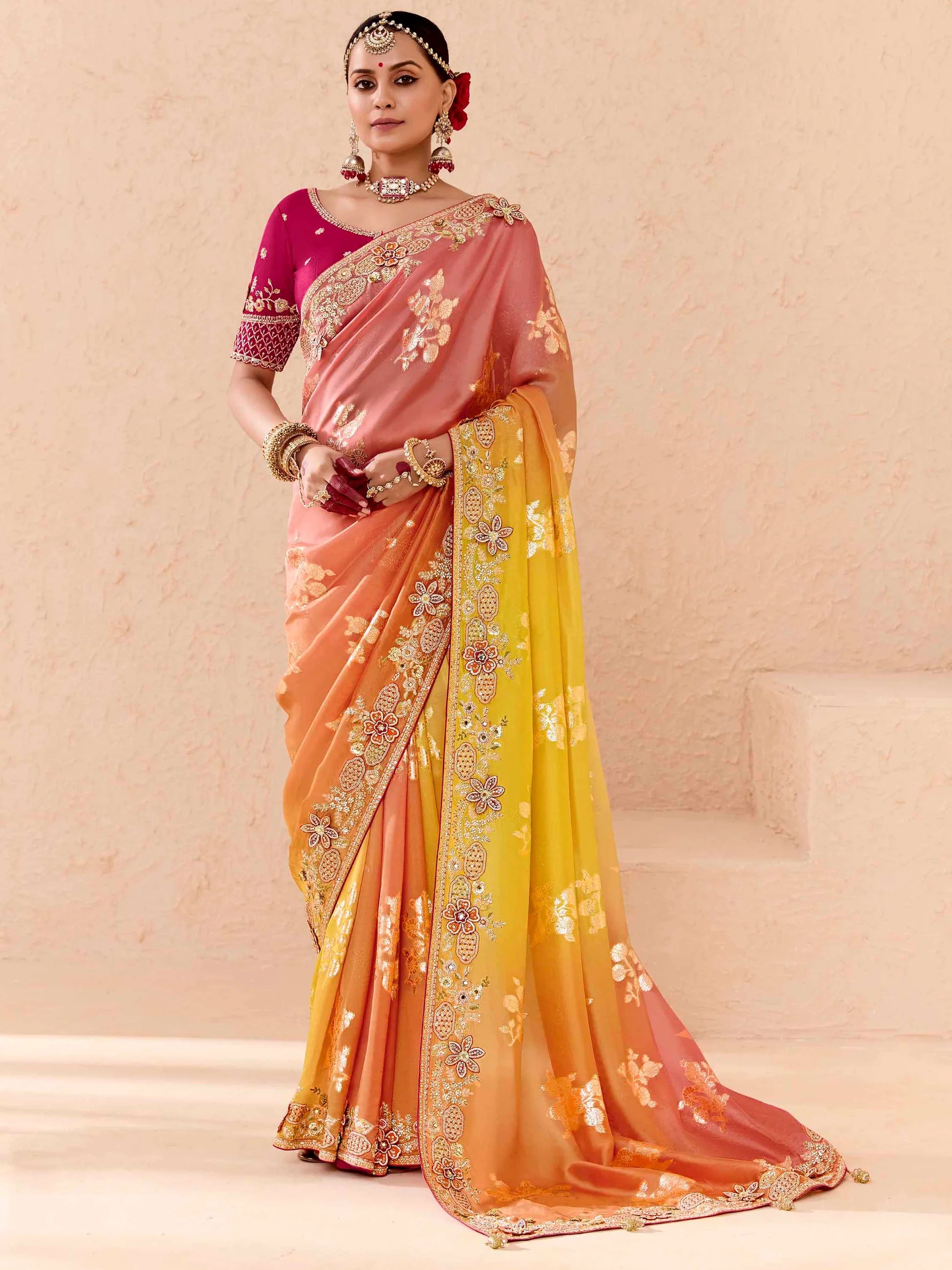 Tiya Saree - Roop Darshan