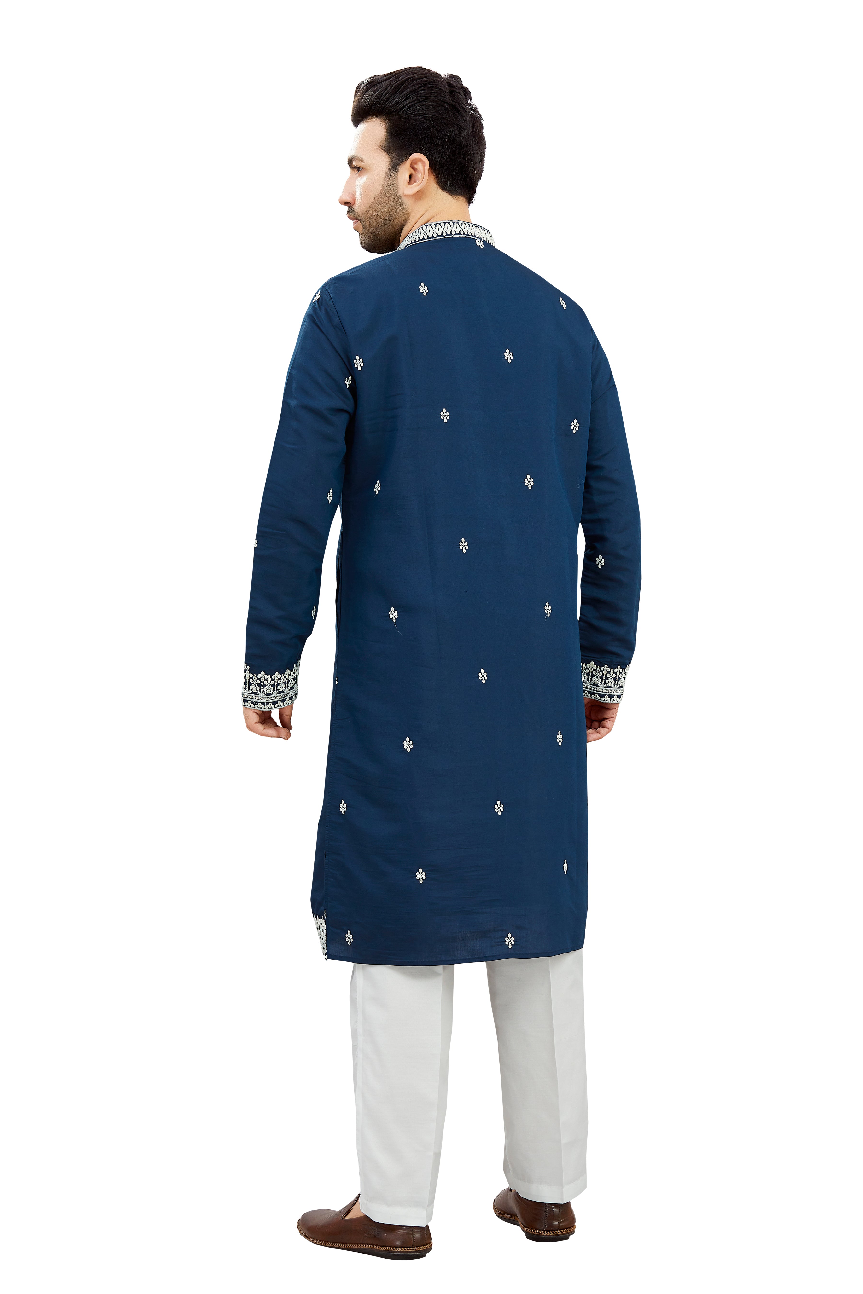 Mens Silk Kurta Set