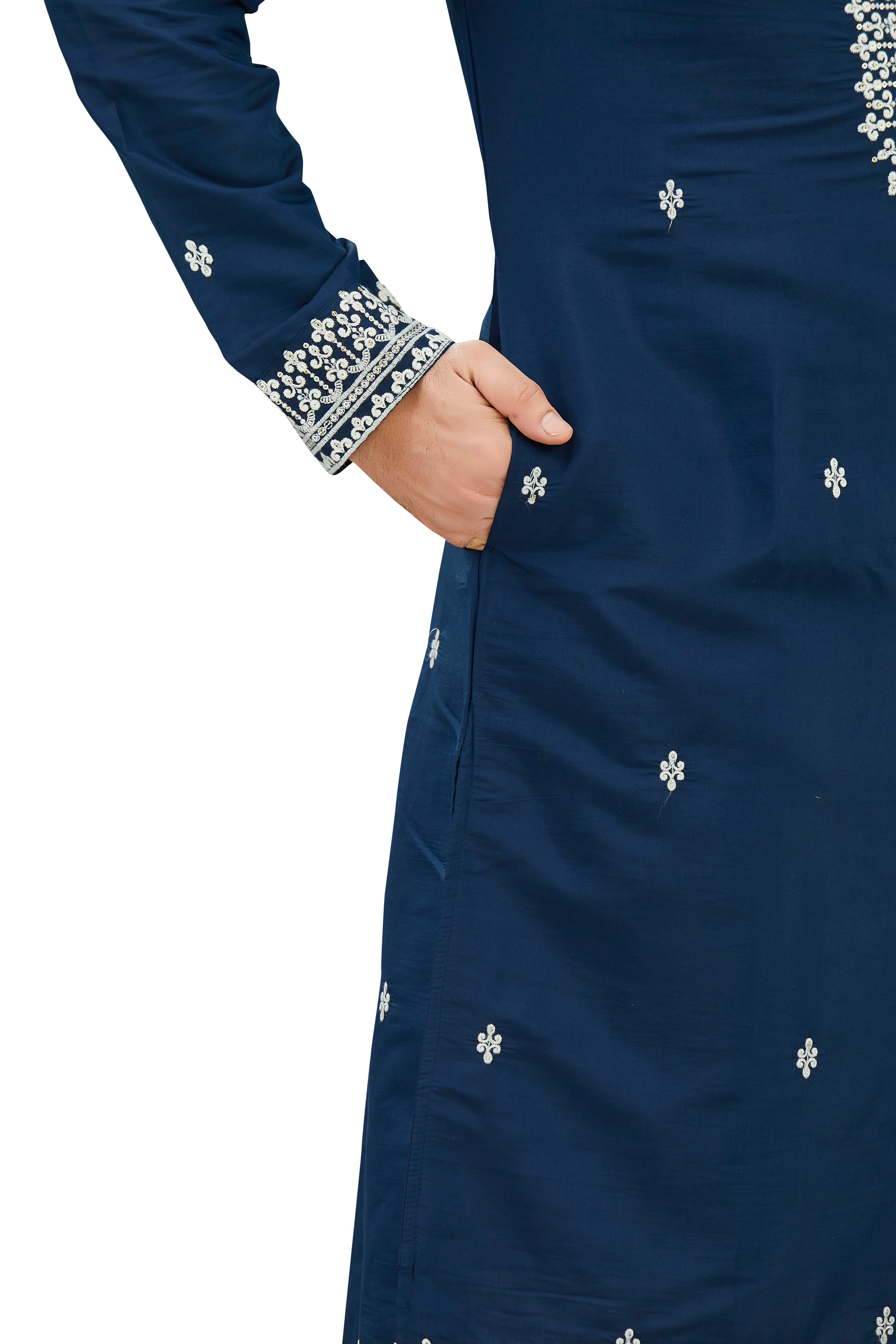 Mens Silk Kurta Set