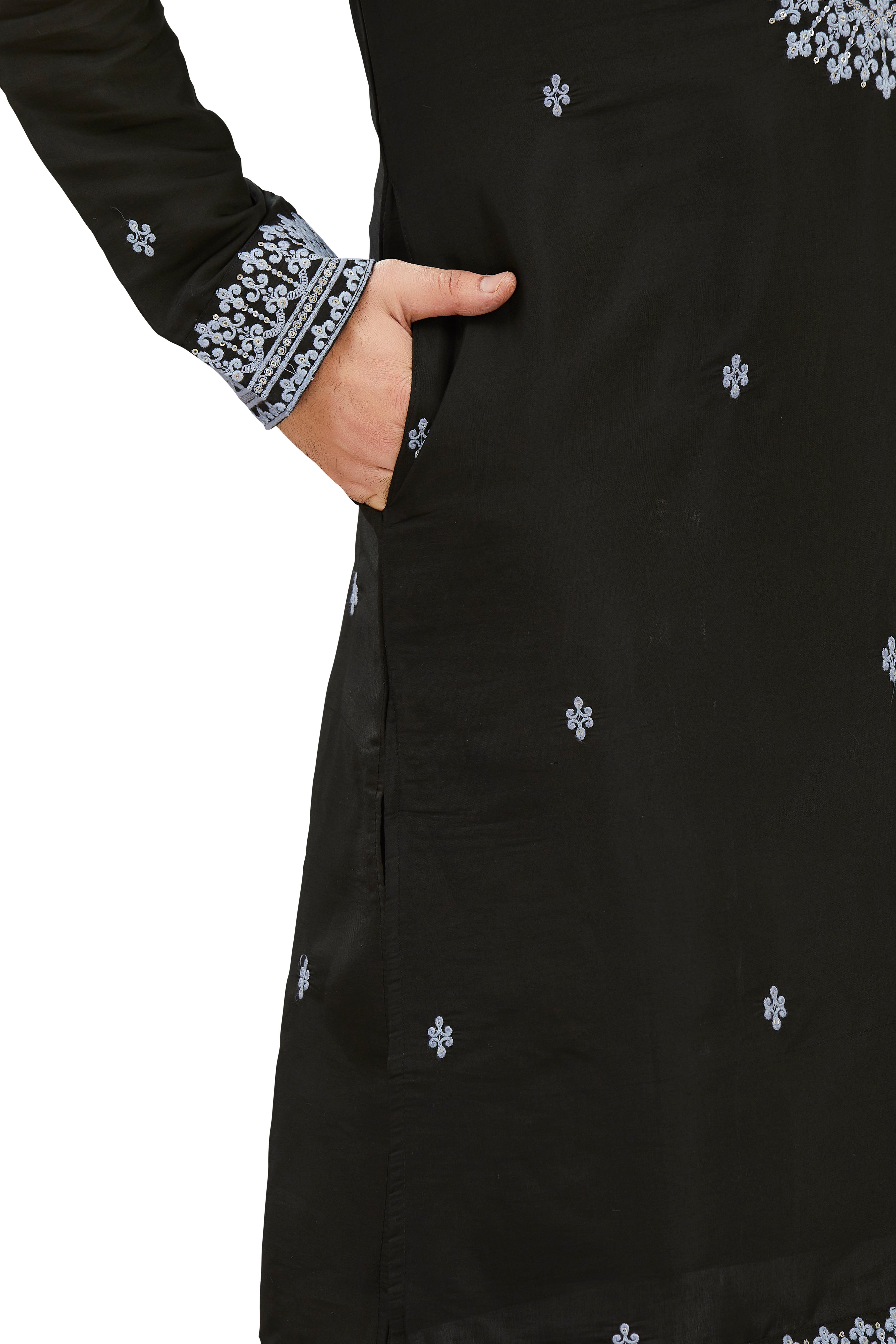 Mens Silk Kurta Set