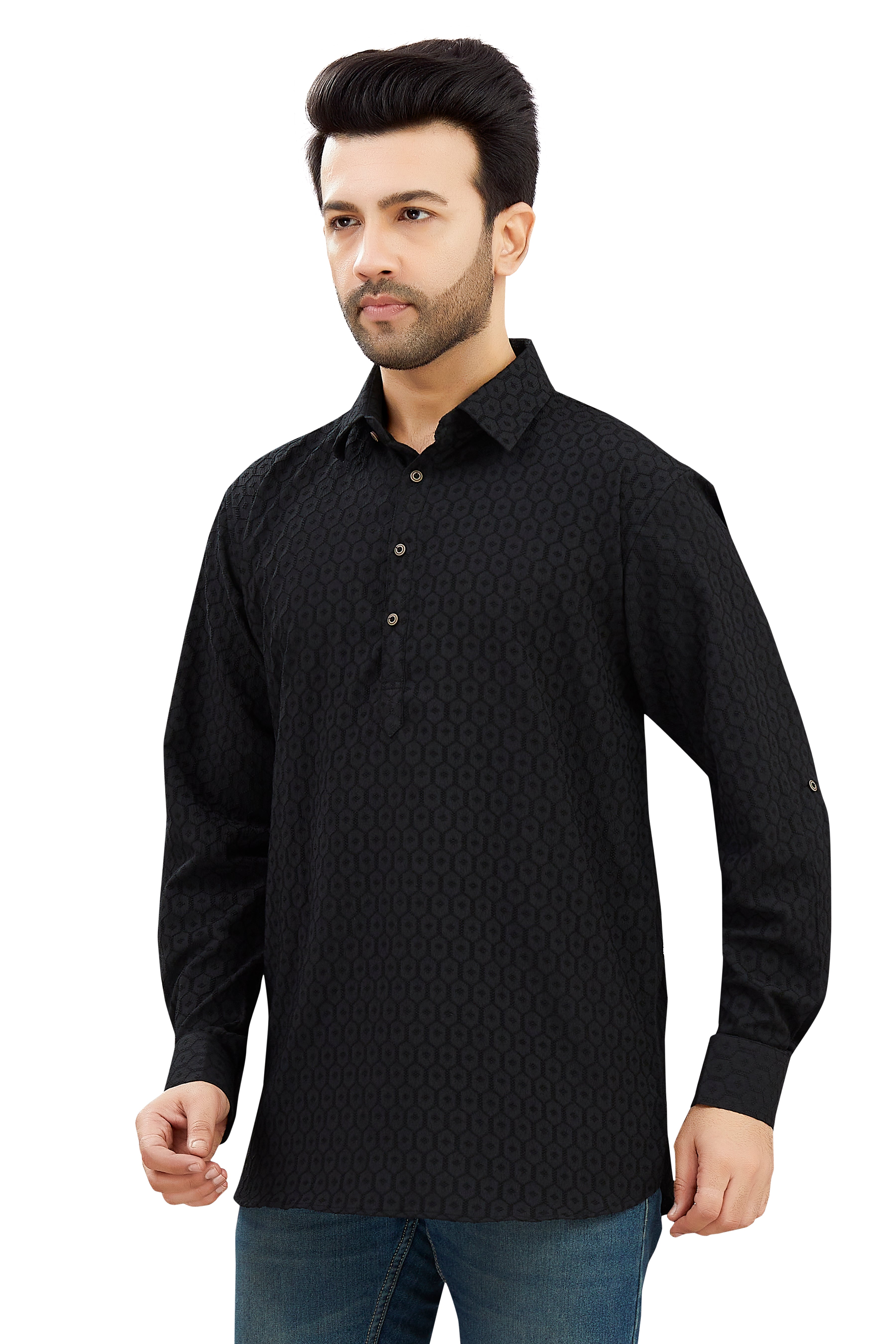 Mens Silk Kurta