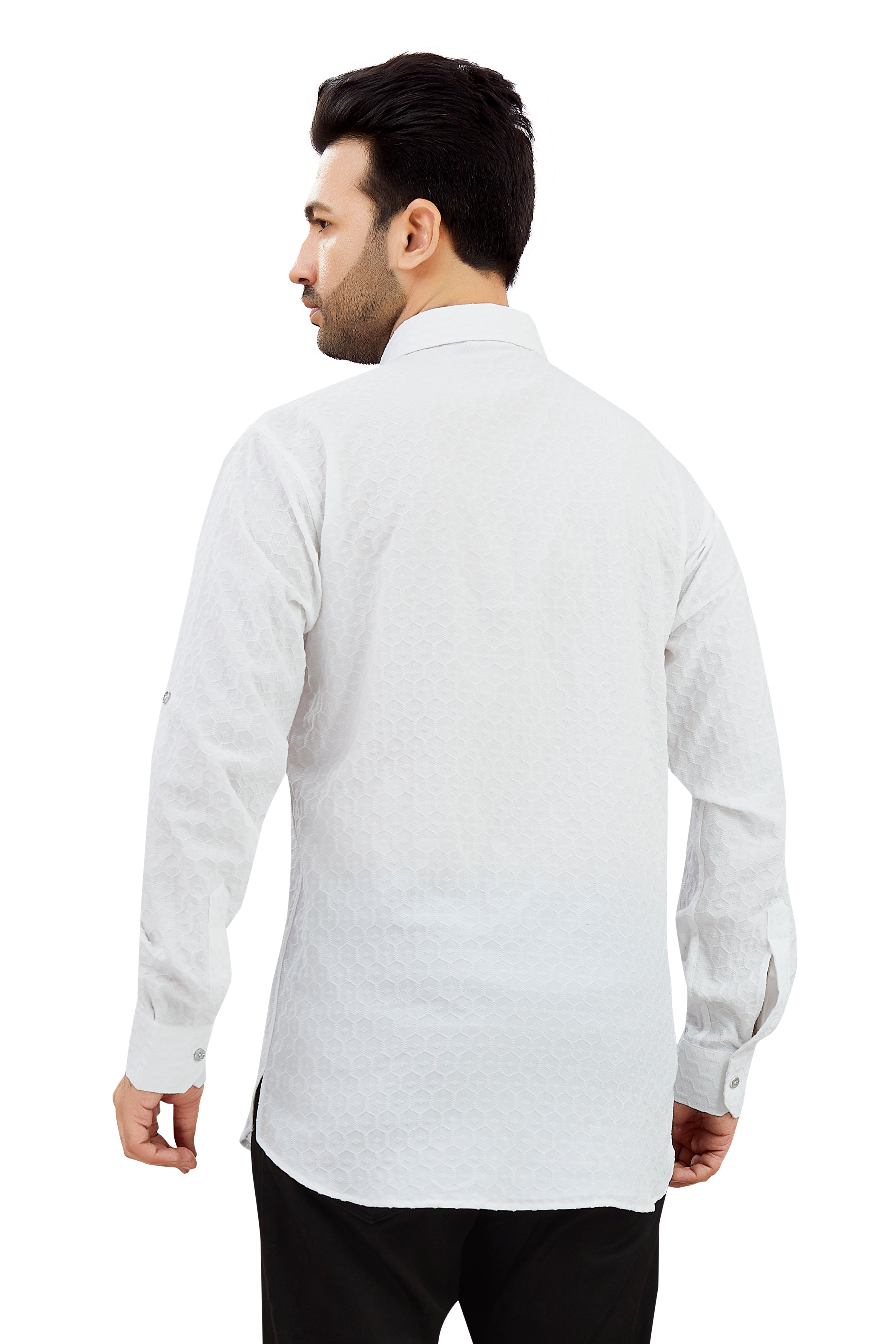 Mens Silk Kurta - Roop Darshan