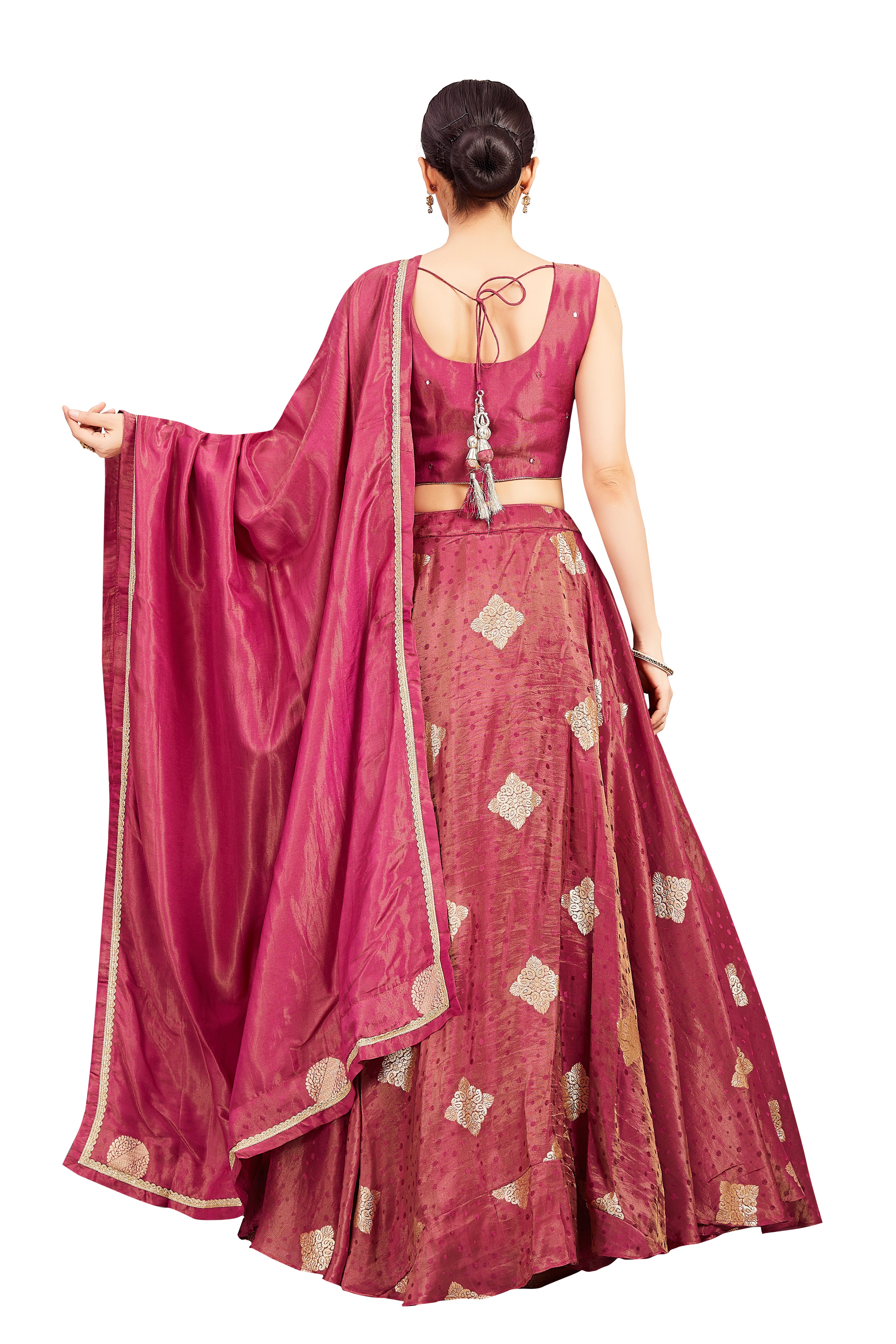 Neela Lehenga Choli - Roop Darshan