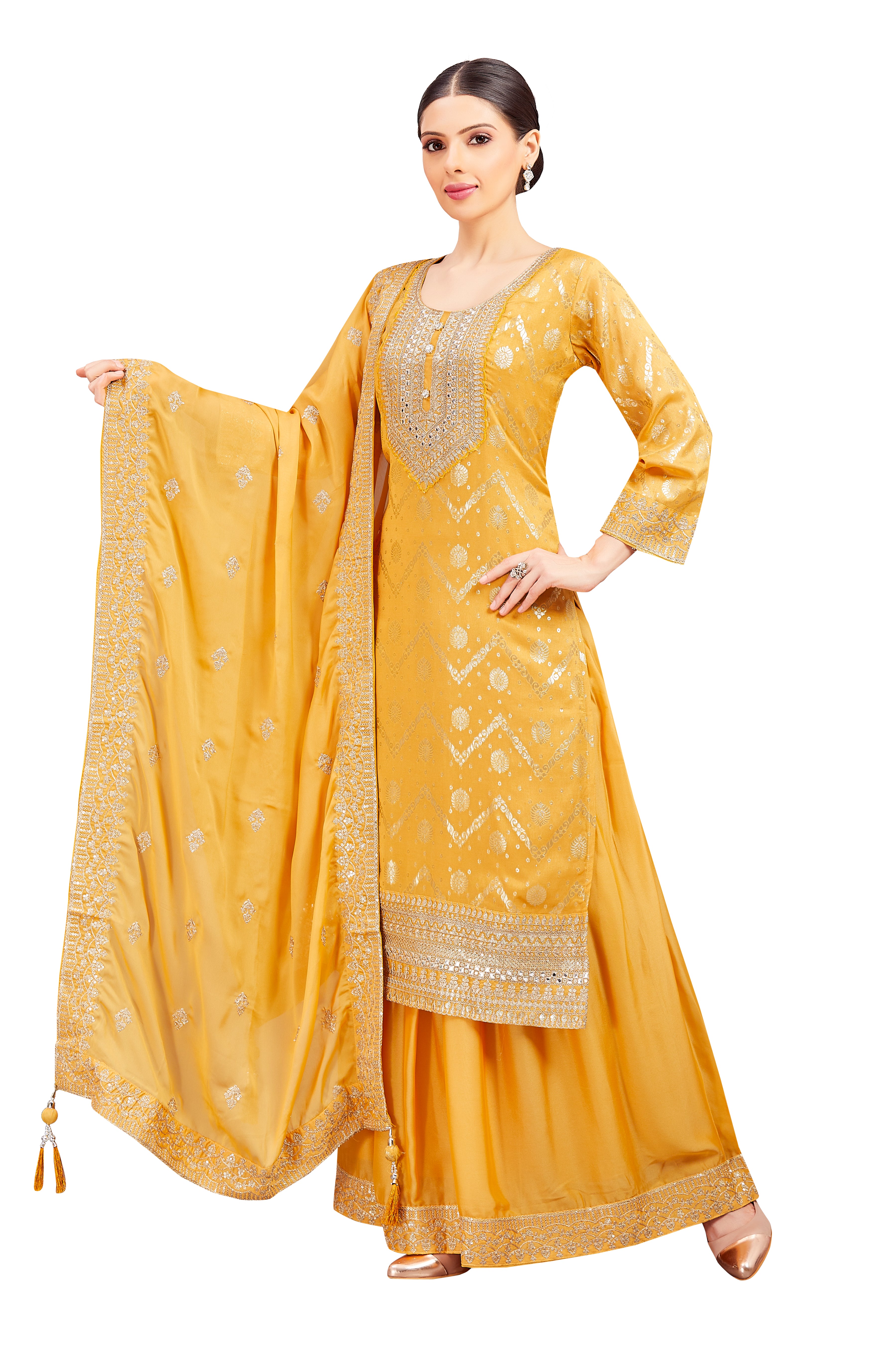 Manisha Palazzo Suit - Roop Darshan