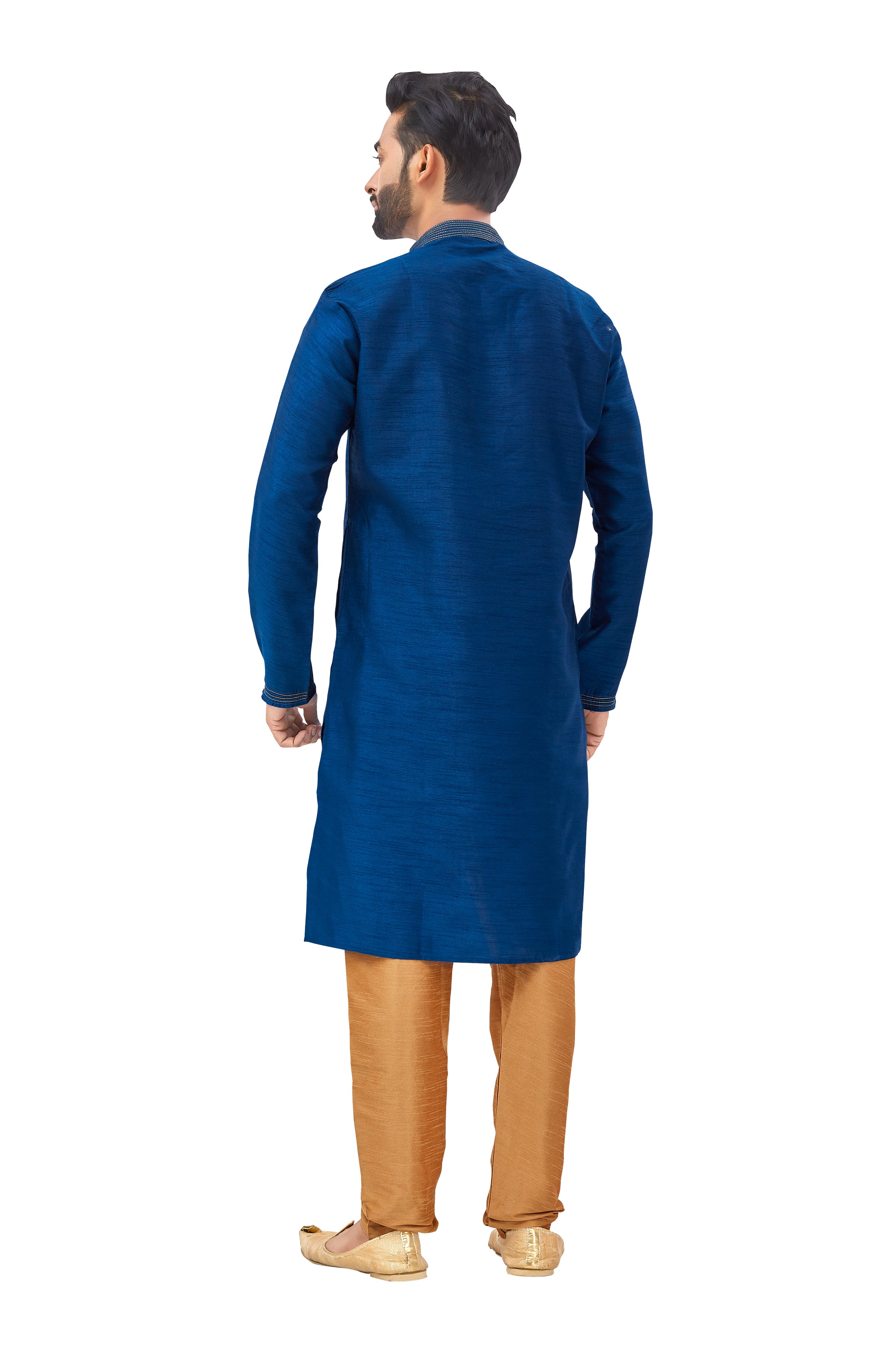 Mens Plain Kurta Set - Roop Darshan