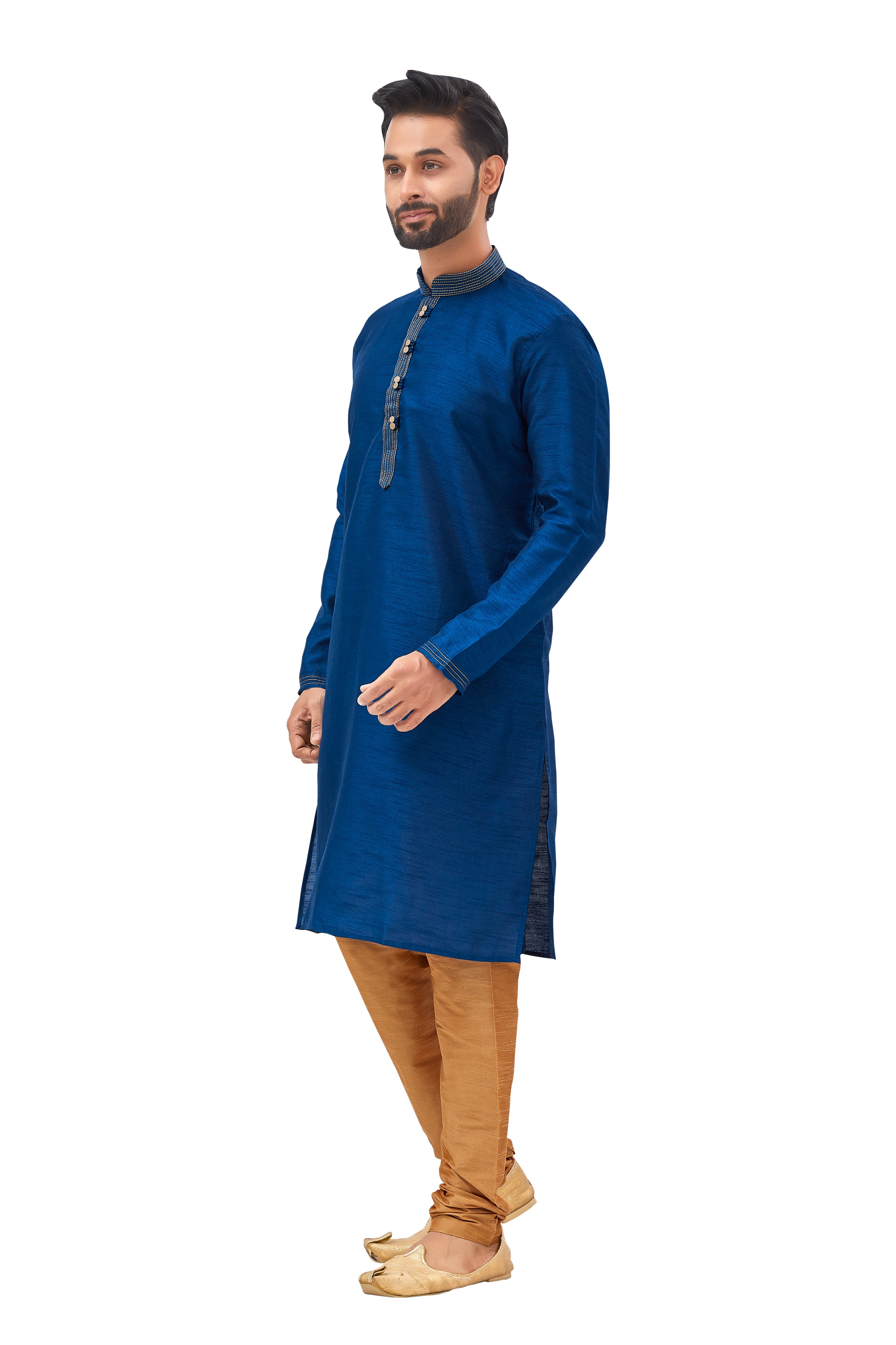 Mens Plain Kurta Set - Roop Darshan