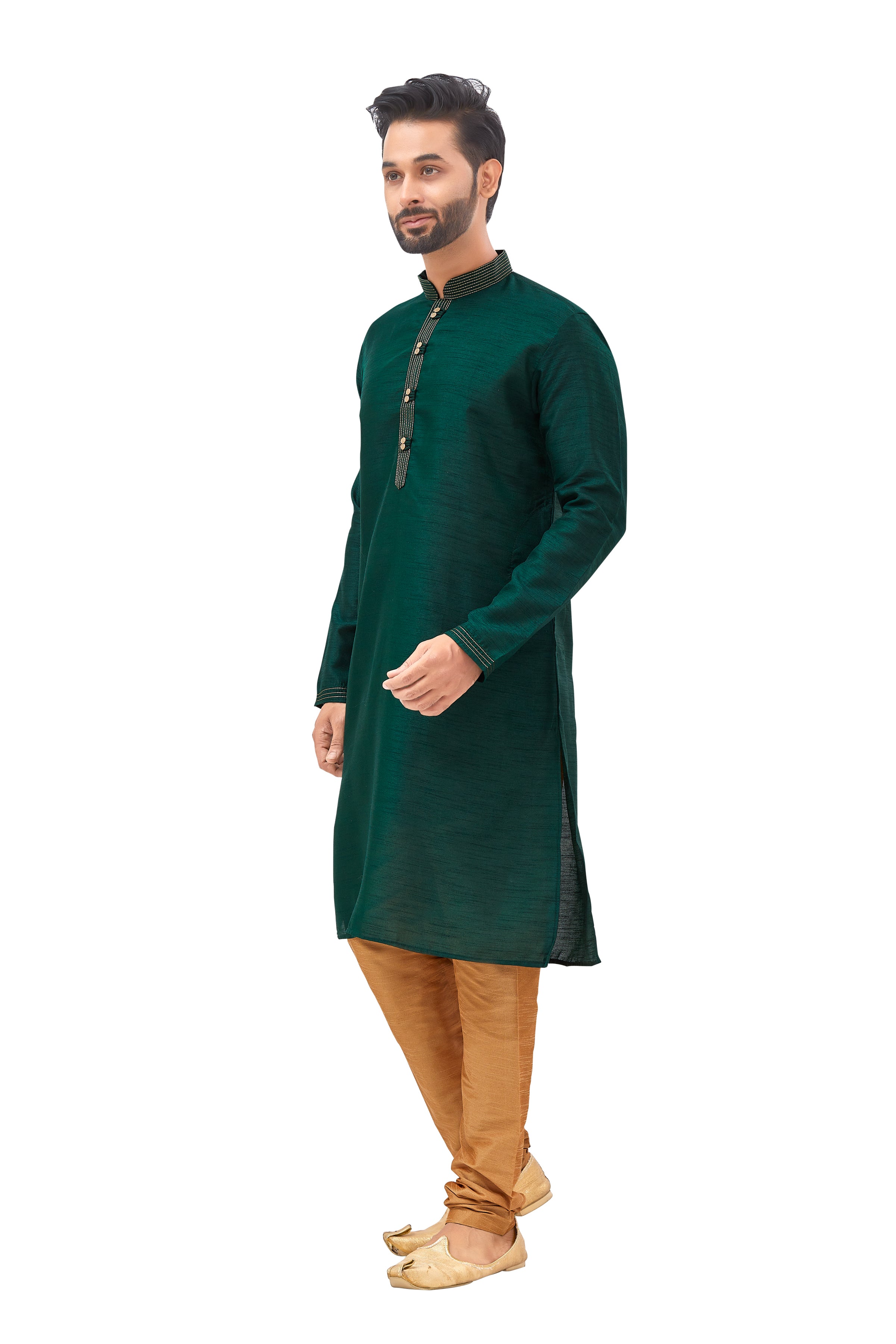 Mens Plain Kurta Set - Roop Darshan