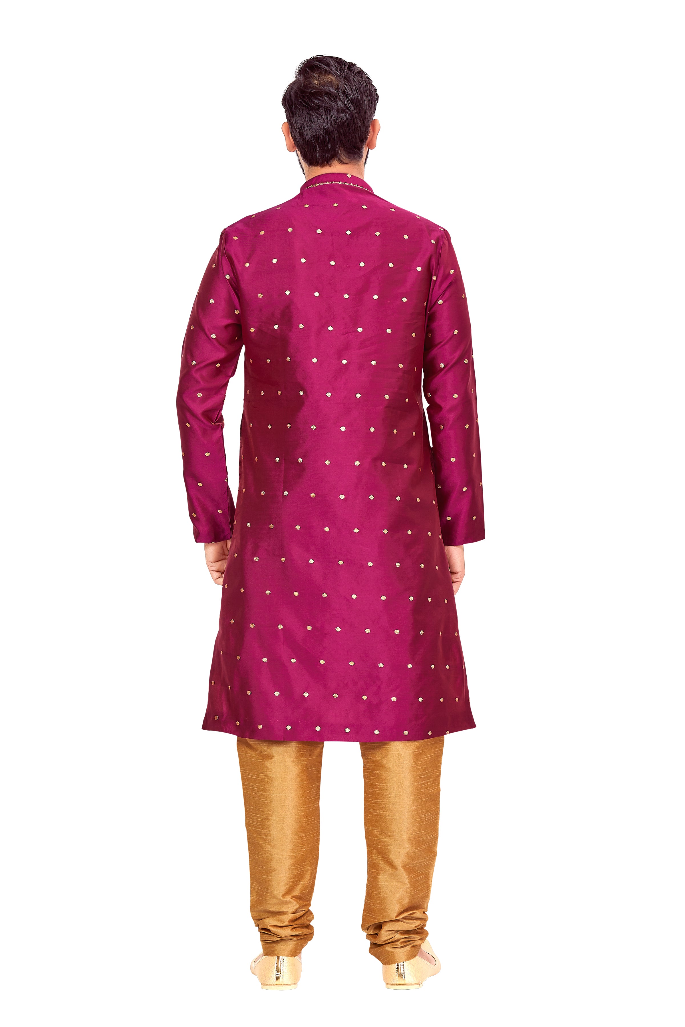 Mens Silk Kurta Set - Roop Darshan