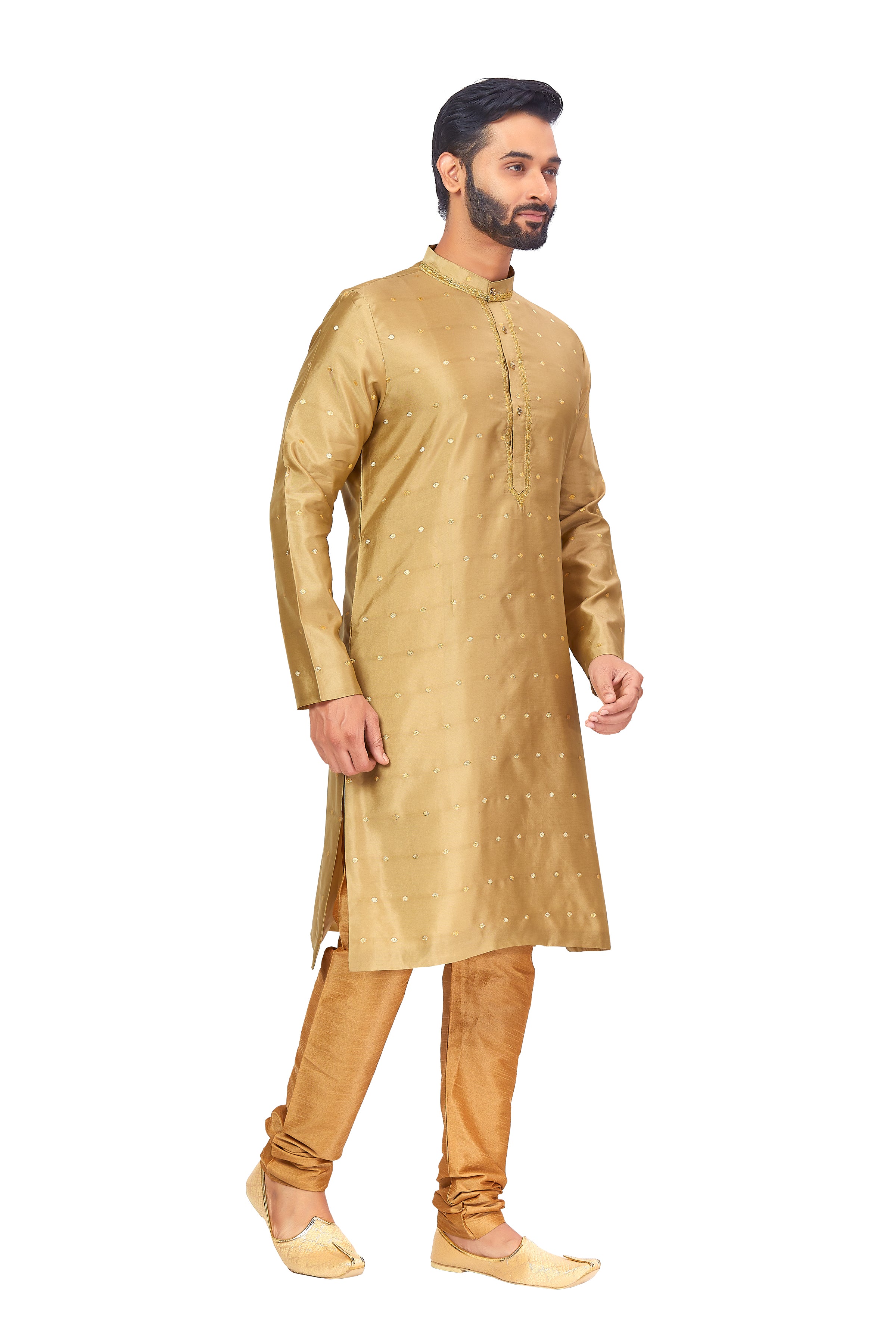 Mens Silk Kurta Set - Roop Darshan