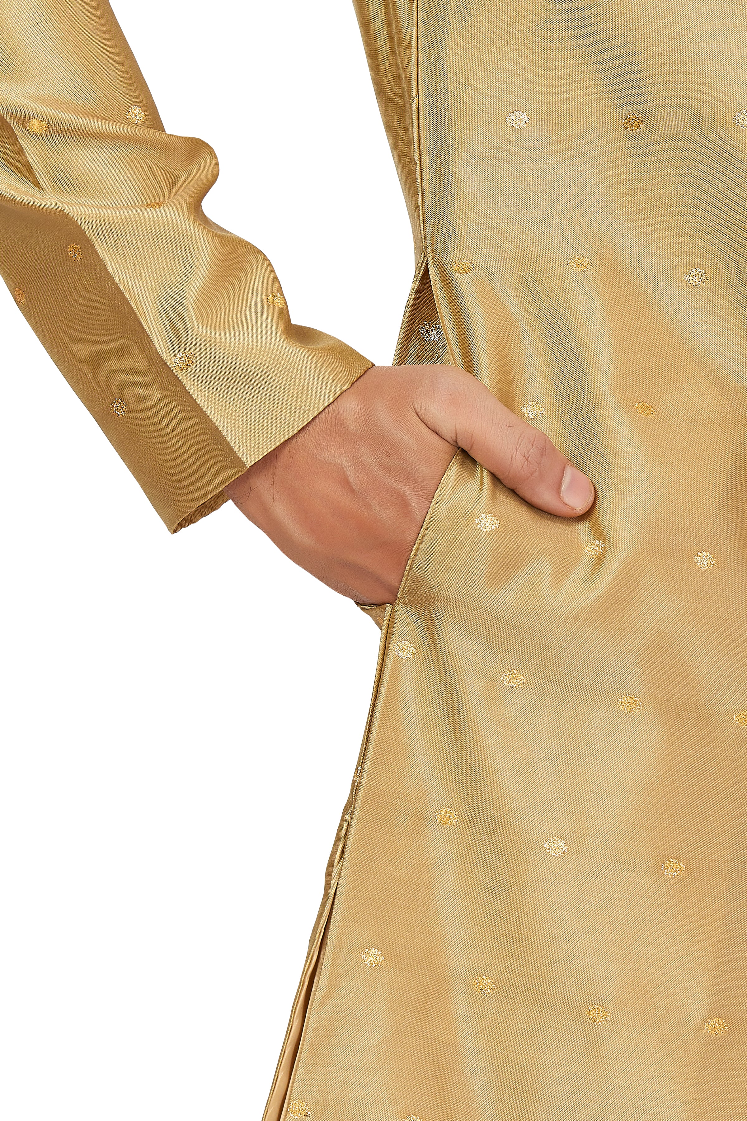 Mens Silk Kurta Set - Roop Darshan