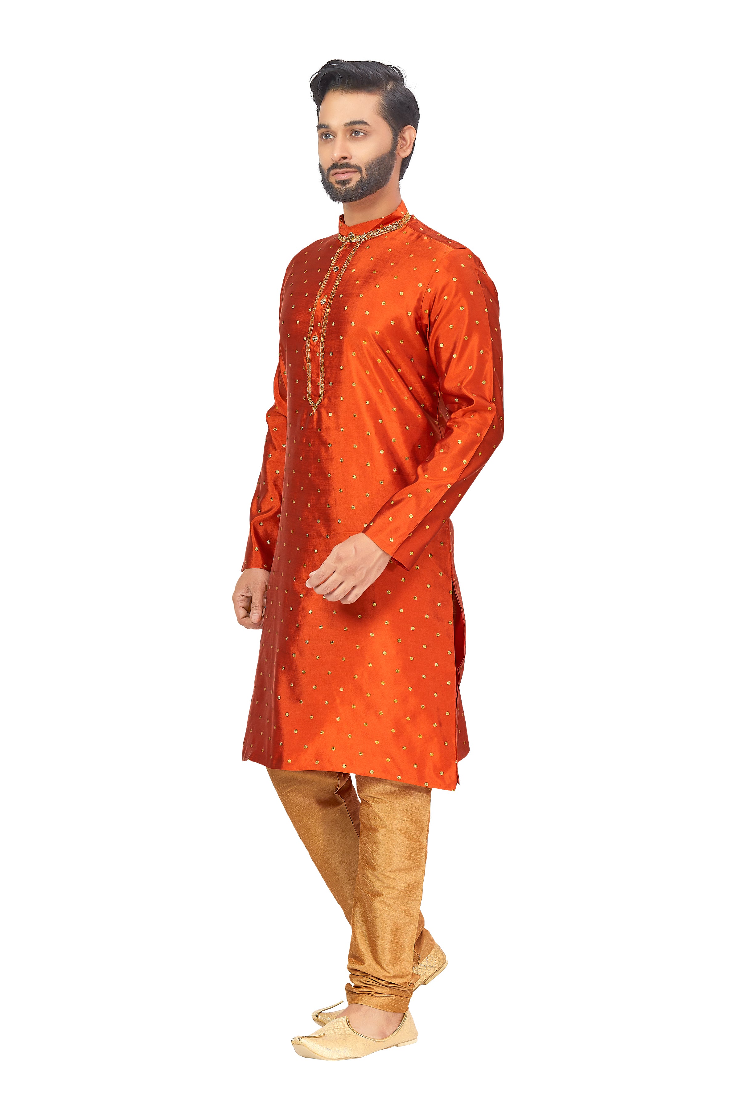 Mens Silk Kurta Set - Roop Darshan