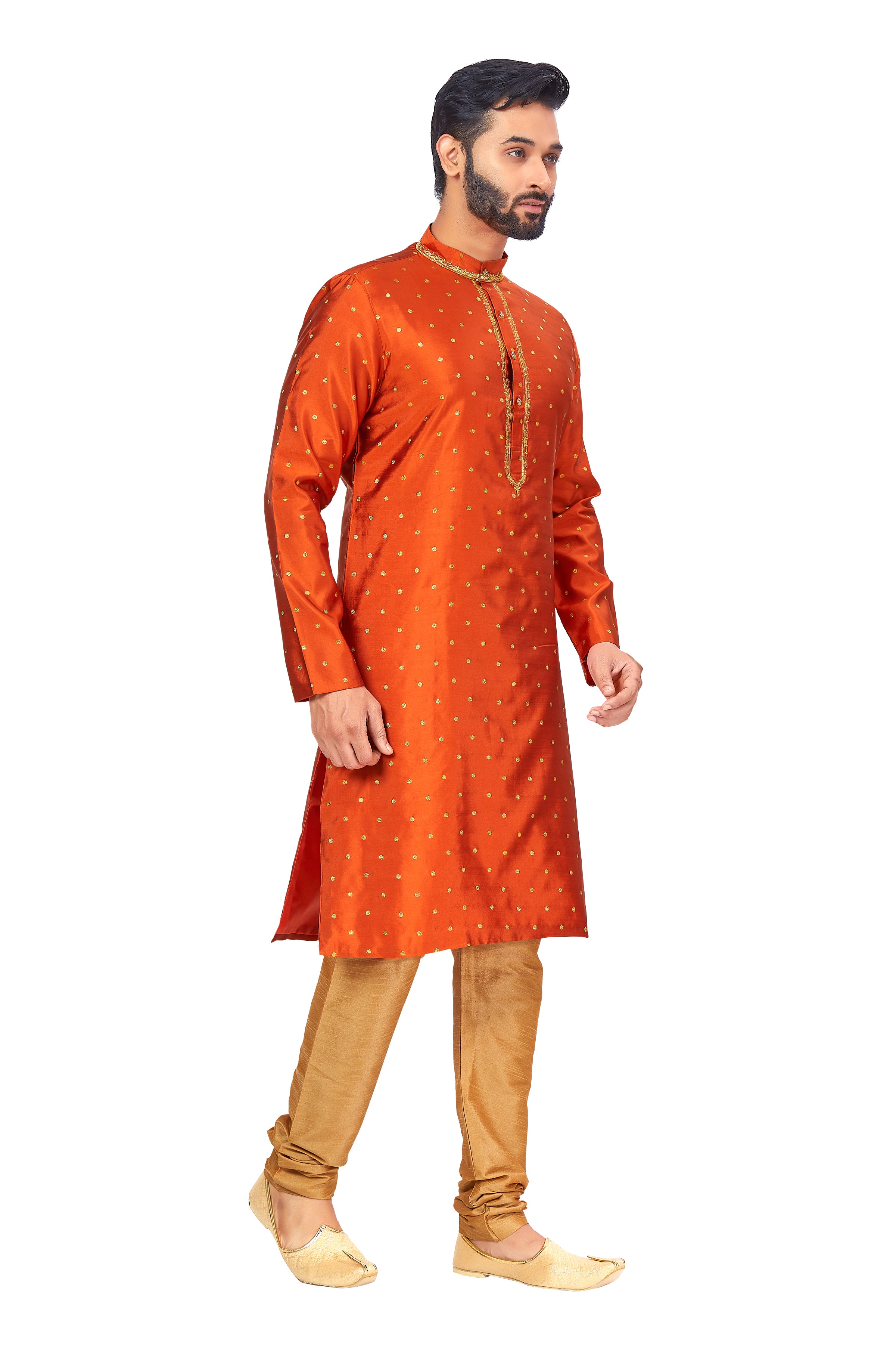 Mens Silk Kurta Set - Roop Darshan