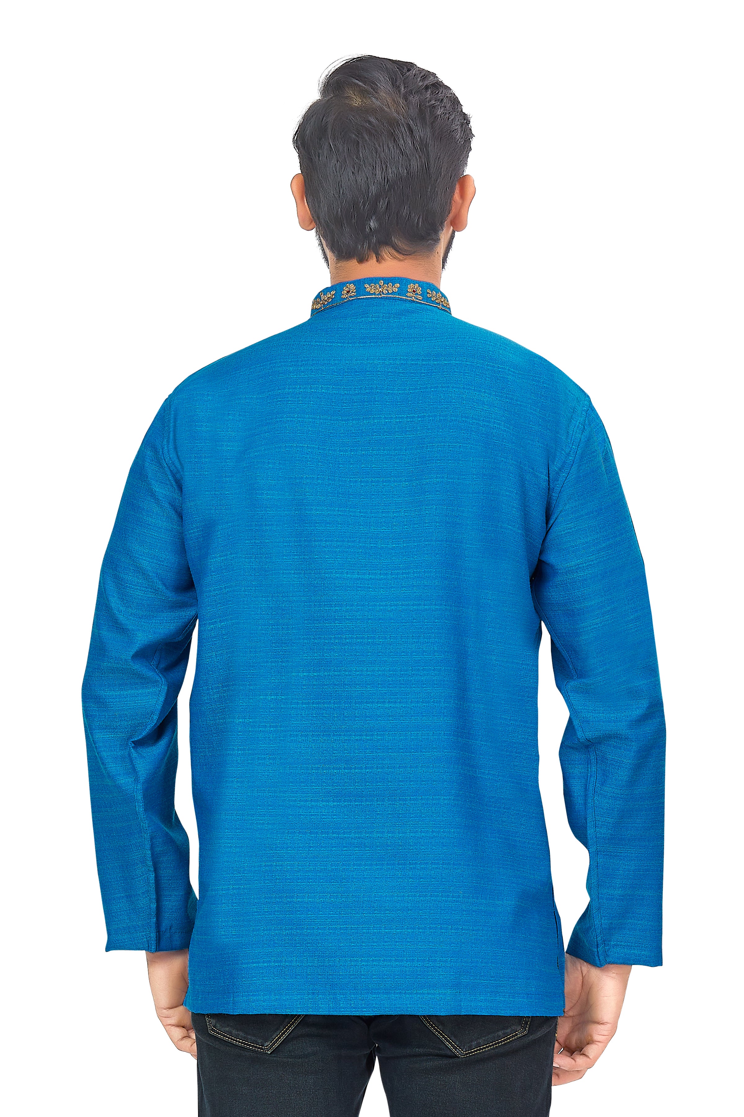 Mens Embroidered Kurti - Roop Darshan