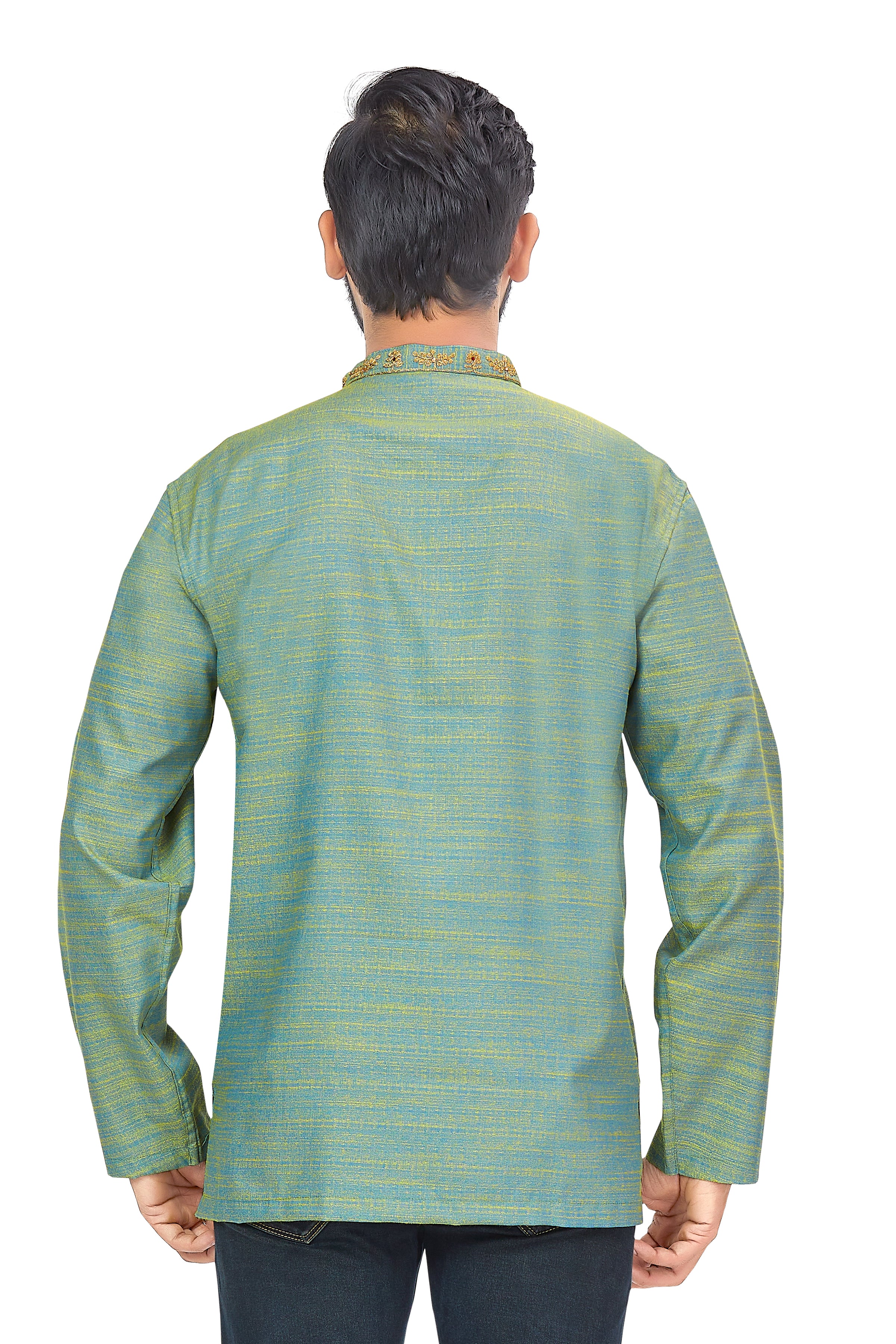 Mens Embroidered Kurti - Roop Darshan