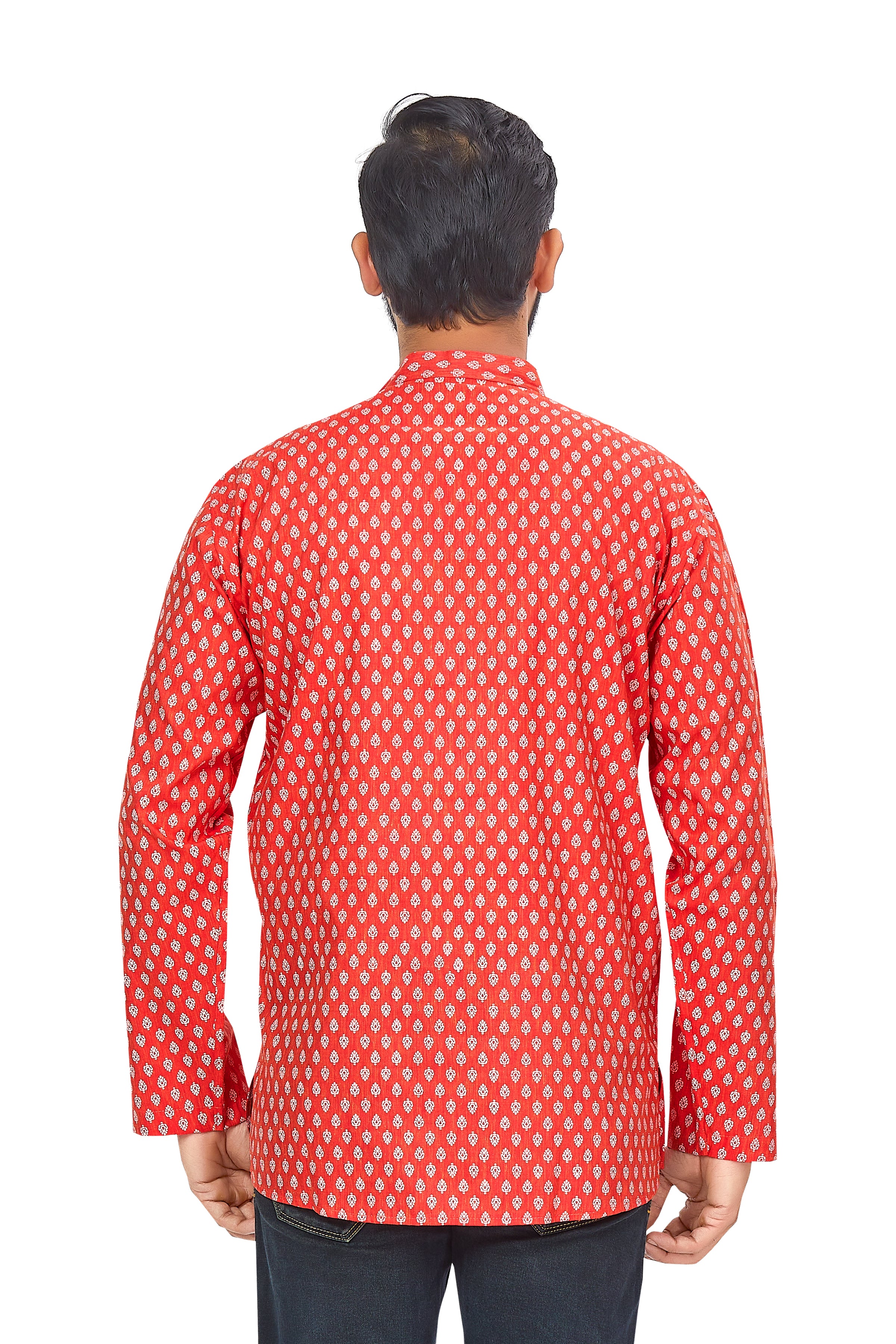 Mens Printed Kurti - Roop Darshan