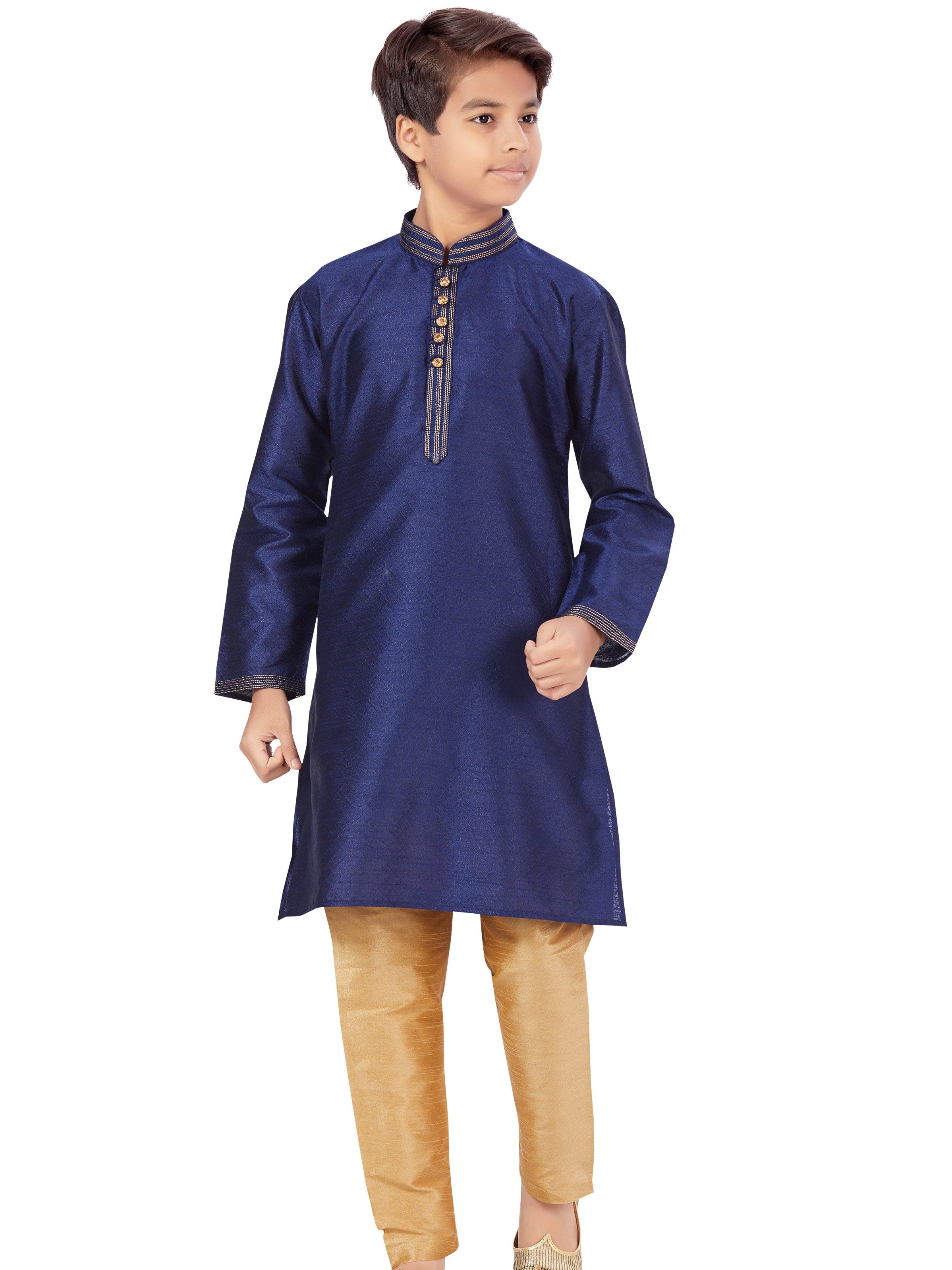 Boys Plain Kurta Payjama - Roop Darshan