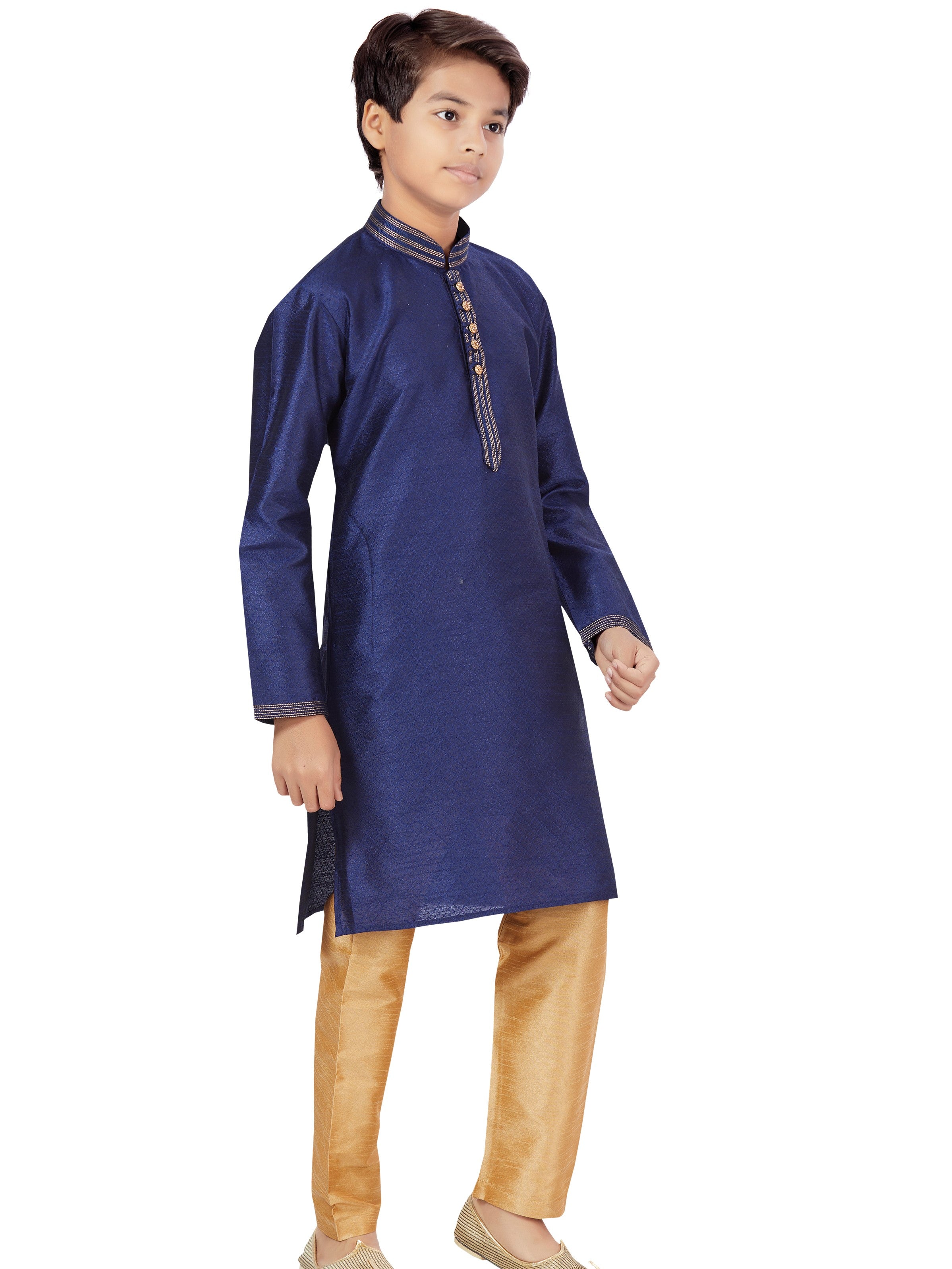 Boys Plain Kurta Payjama - Roop Darshan