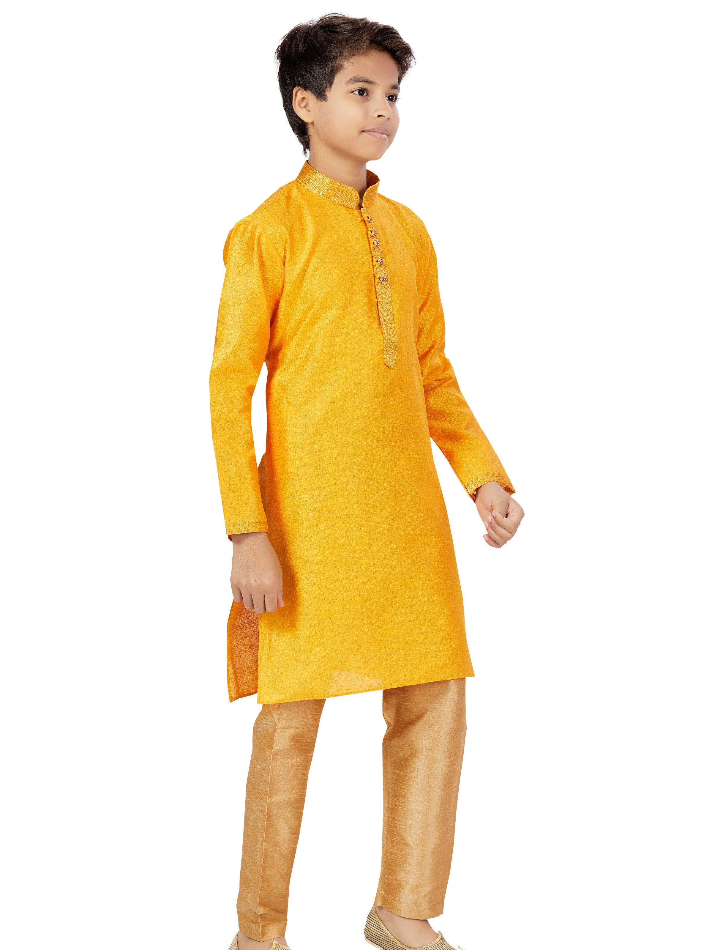 Boys Plain Kurta Payjama - Roop Darshan