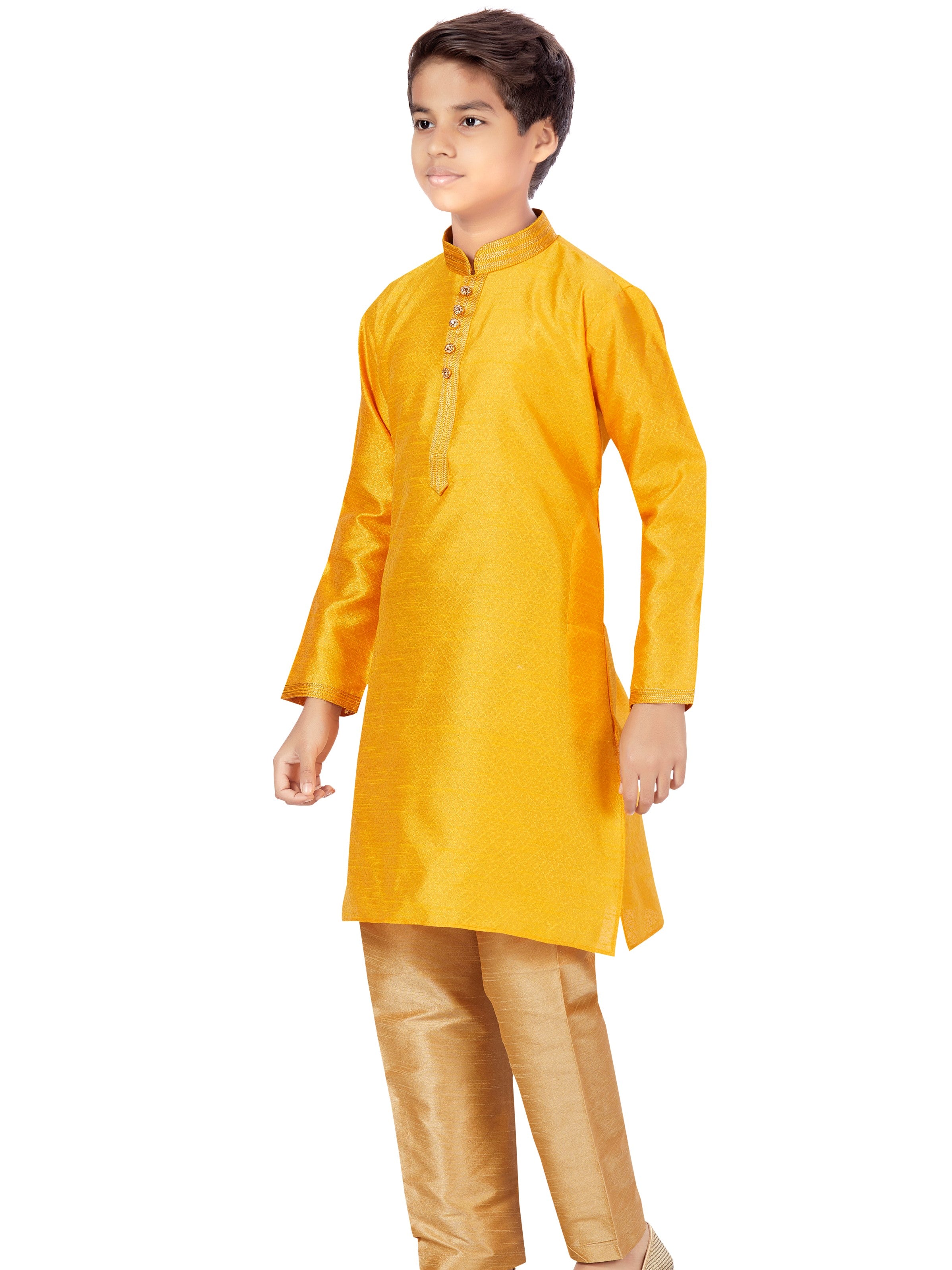 Boys Plain Kurta Payjama - Roop Darshan