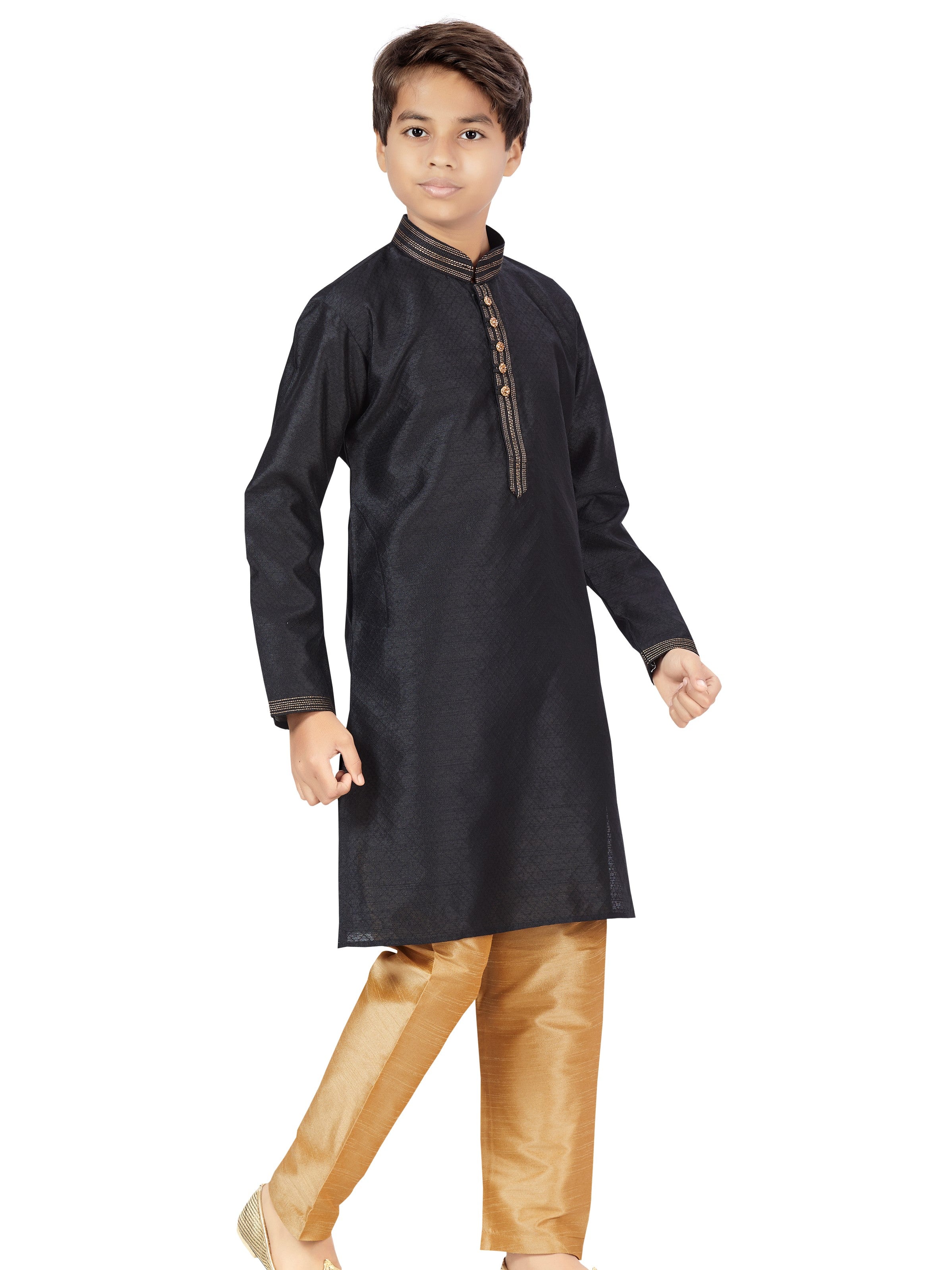 Boys Plain Kurta Payjama - Roop Darshan