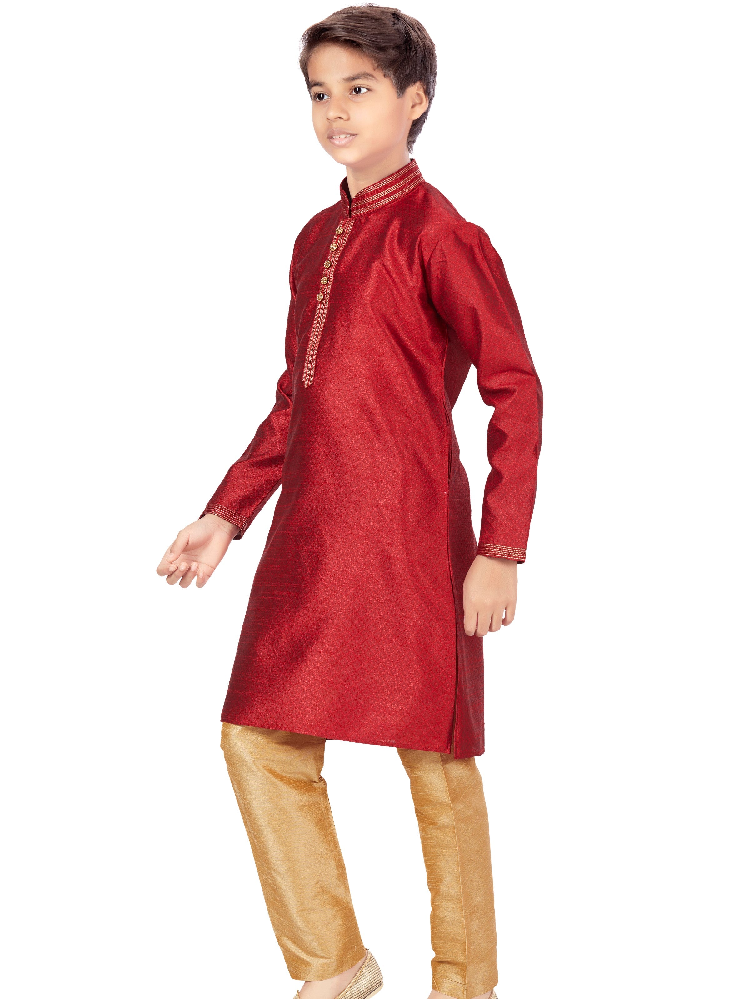 Boys Plain Kurta Payjama - Roop Darshan