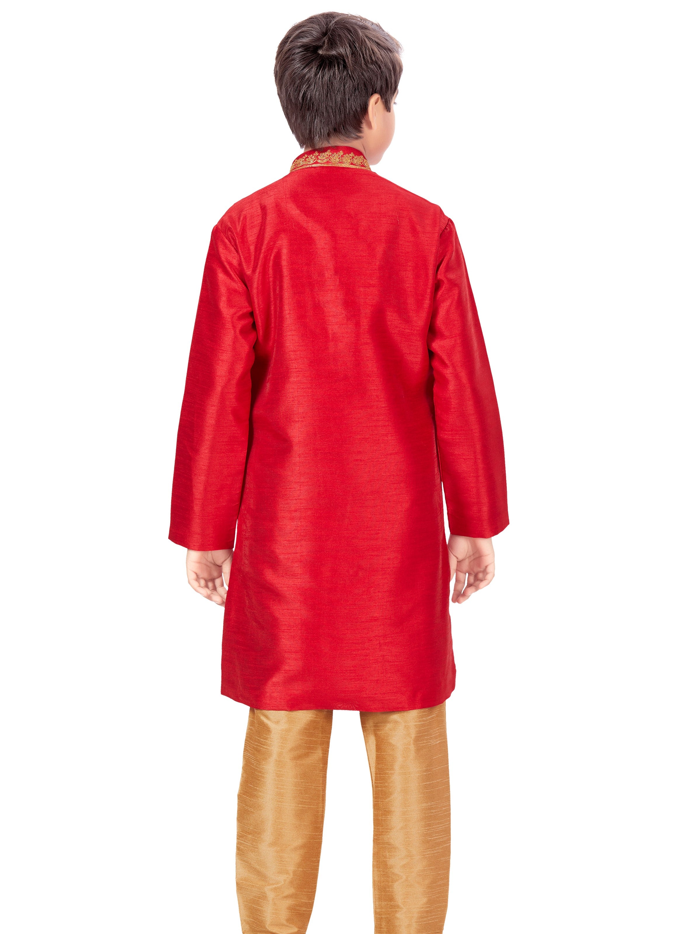 Boys Embroidered Kurta Payjama - Roop Darshan