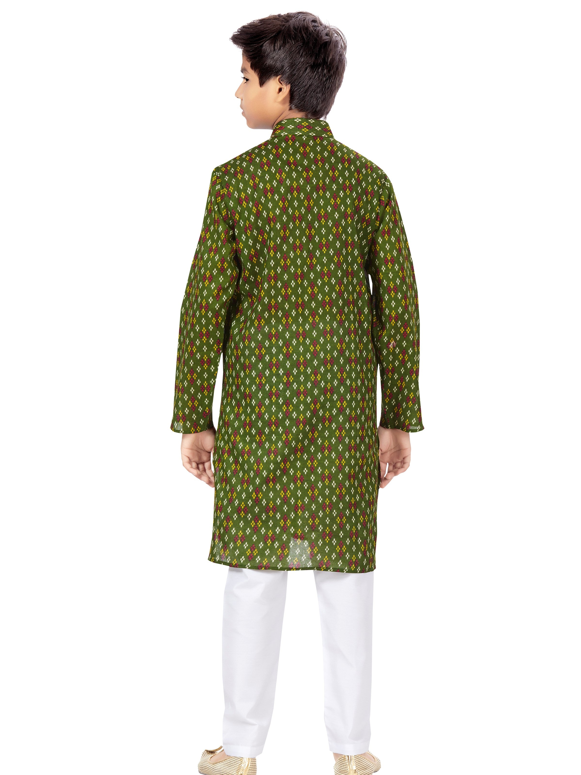 Boys Printed Kurta Payjama - Roop Darshan