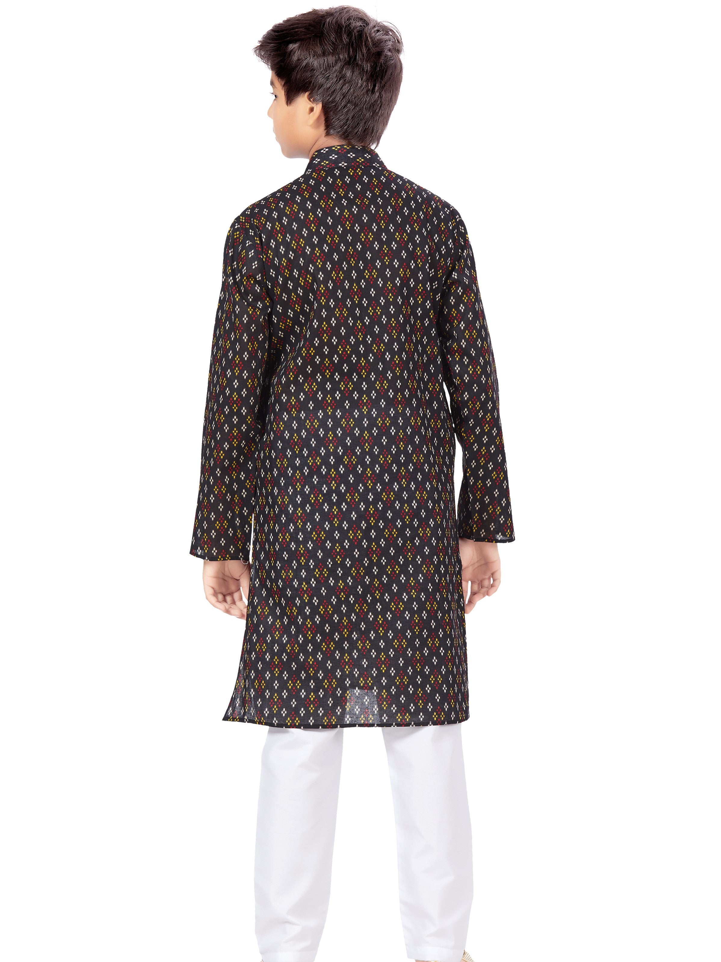 Boys Printed Kurta Payjama - Roop Darshan