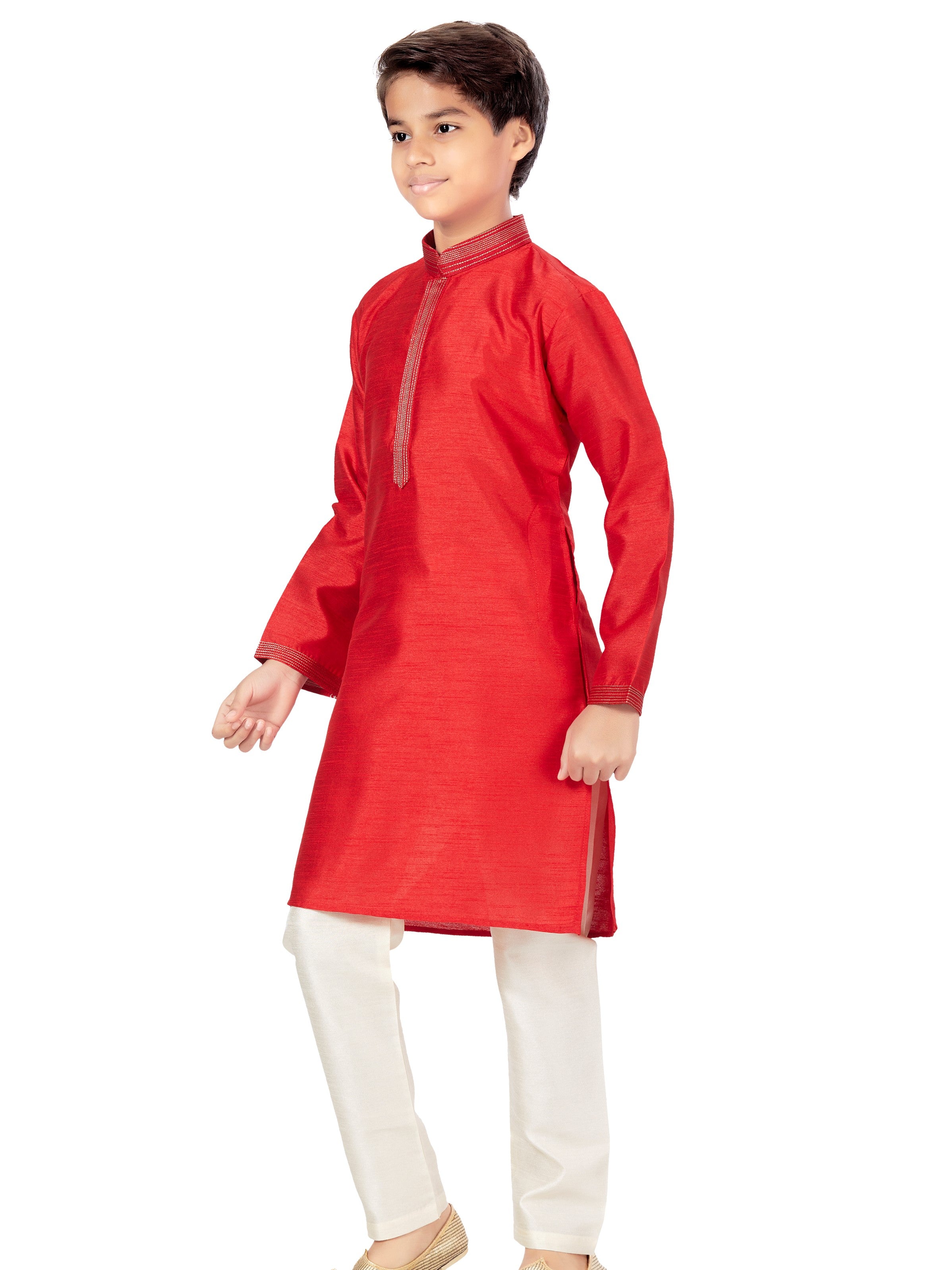 Boys Plain Kurta Payjama - Roop Darshan