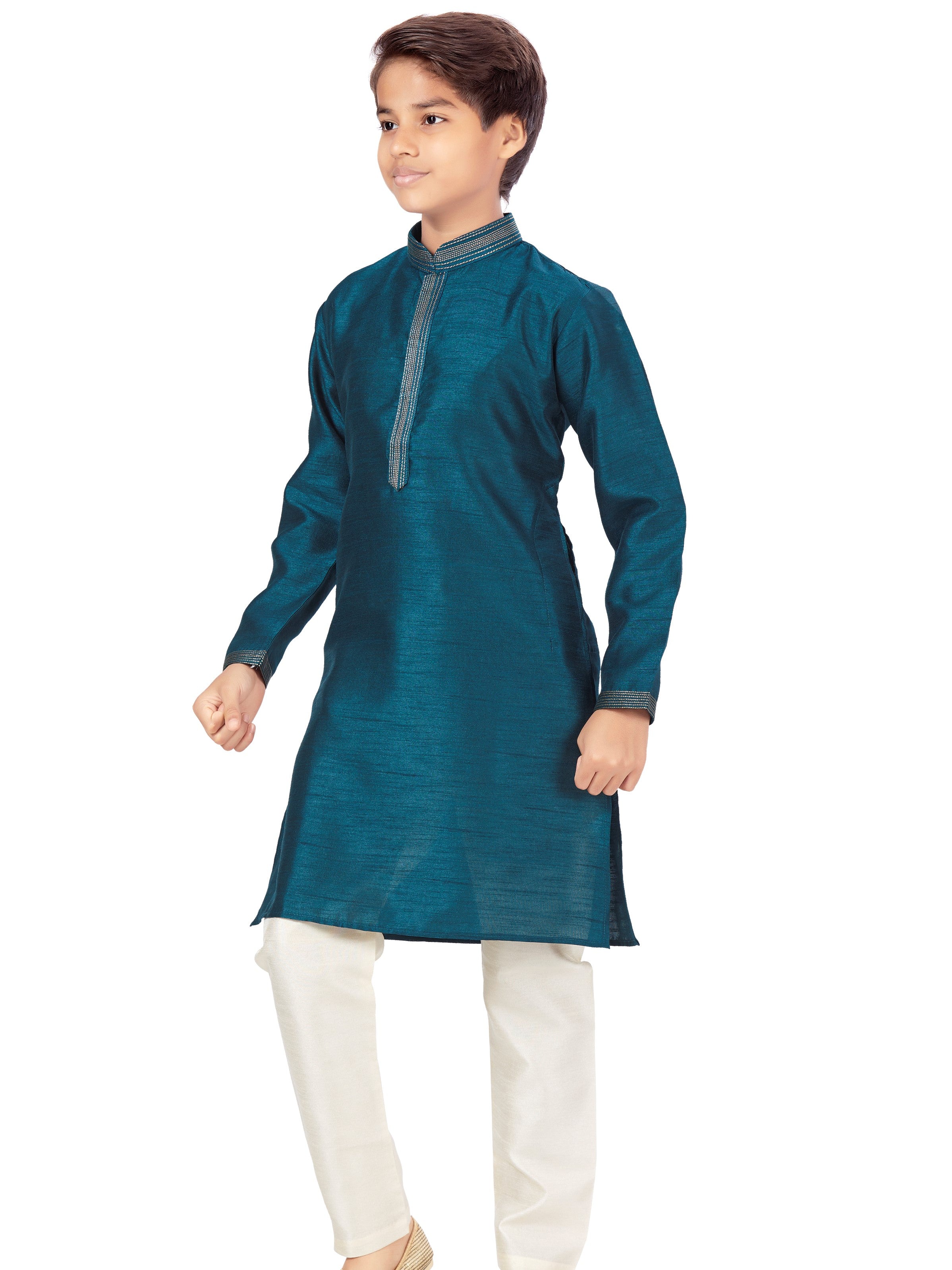 Boys Plain Kurta Payjama - Roop Darshan