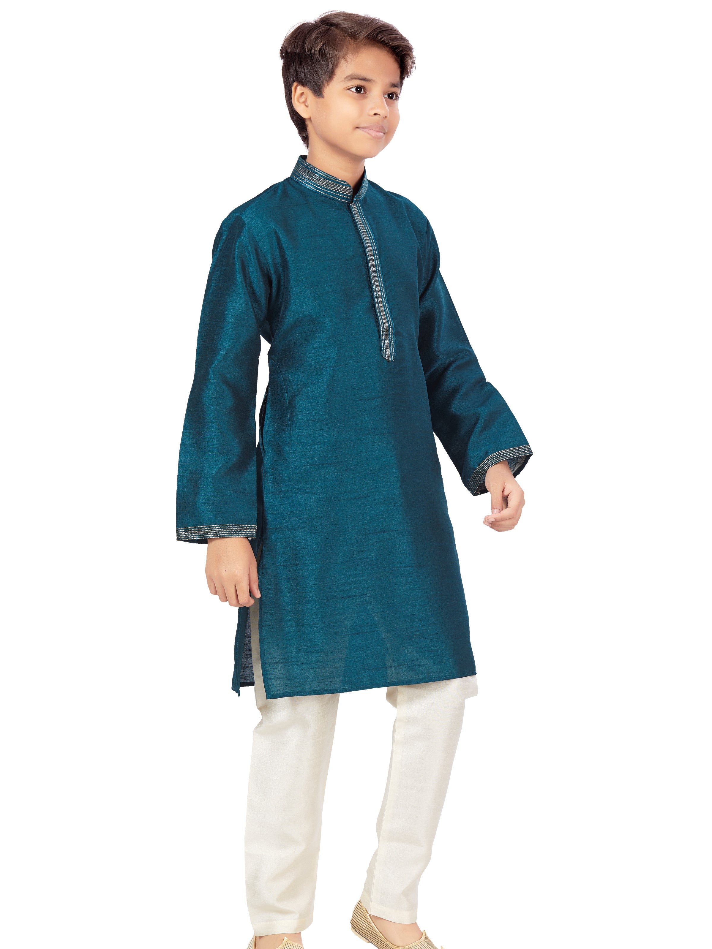 Boys Plain Kurta Payjama - Roop Darshan